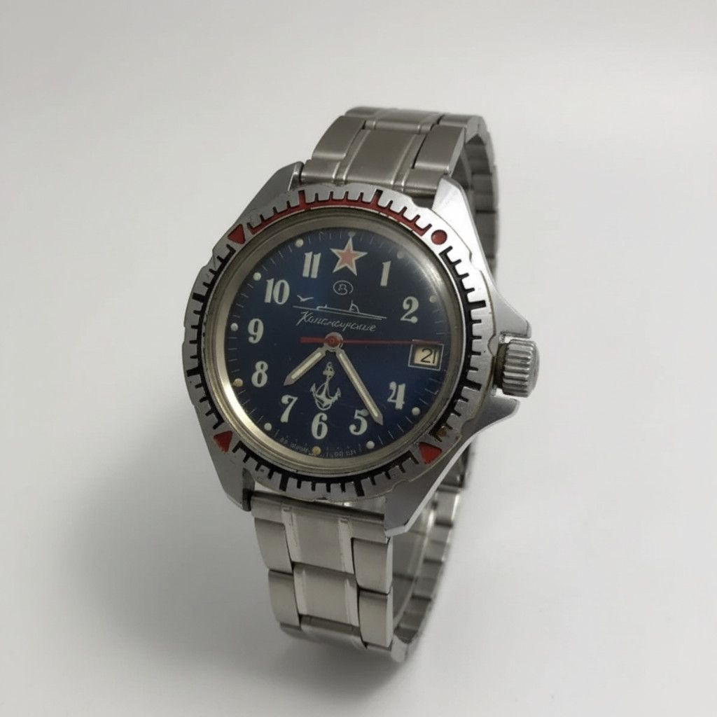 Vintage Vintage Mens Watch Vostok Amphibia Sector Dial 163 Size ONE SIZE - 1 Thumbnail