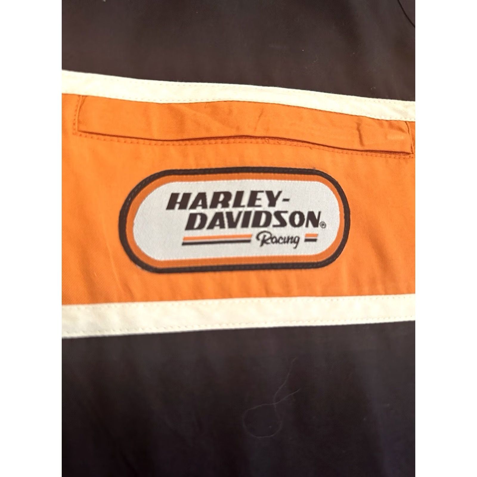 Harley Davidson HARLEY-DAVIDSON Shirt Mens 2XL Embroidered Garage Mechanics Work Short Sleeve Button-Up Casual Black Cotton Logo Size US XXL / EU 58 / 5 - 5 Thumbnail