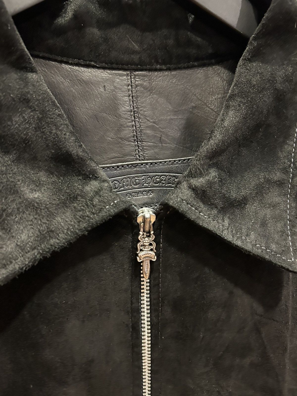 Chrome Hearts Chrome Hearts Western FleurKnee Suede Cowhide Overcoat Size US XXL / EU 58 / 5 - 4 Thumbnail