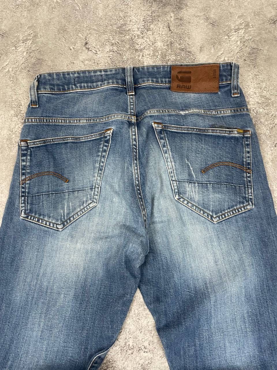 G-Star G-Star Raw Men Denim Jeans Pants Blue Straight Size W29 Size US 29 - 2 Thumbnail