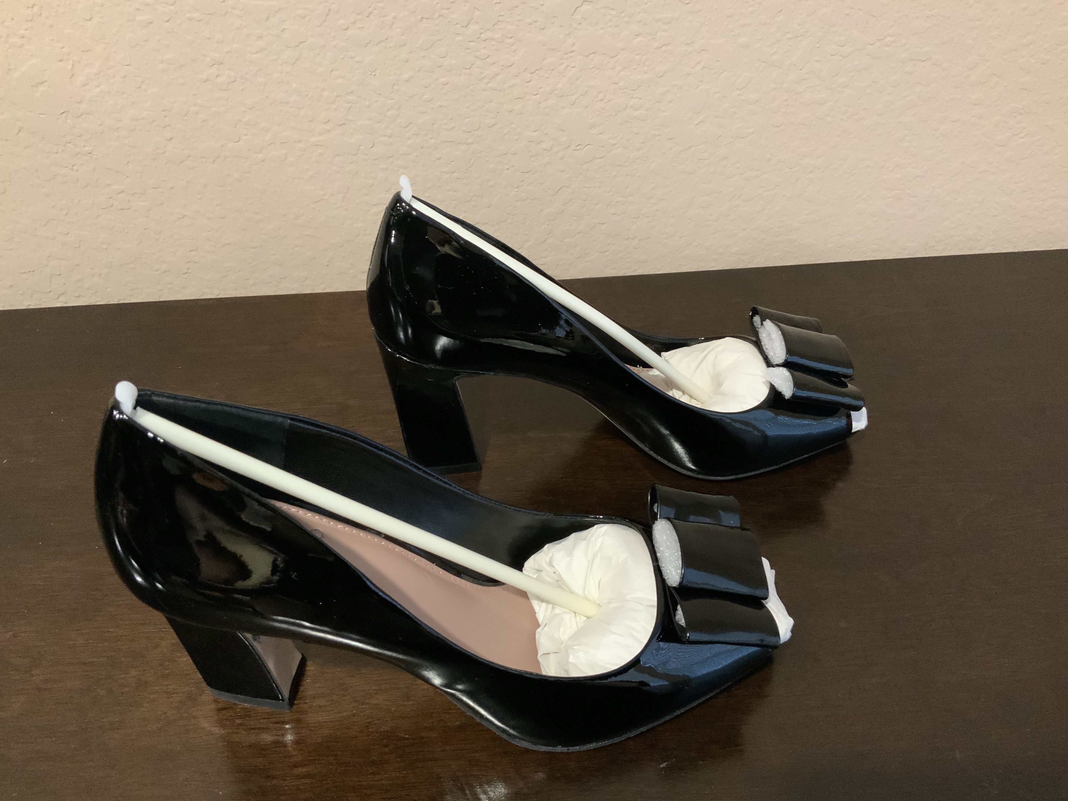 Vince Camuto Vince Camuto Black/Nubuck Patent Size US 9 / IT 39 - 3 Thumbnail