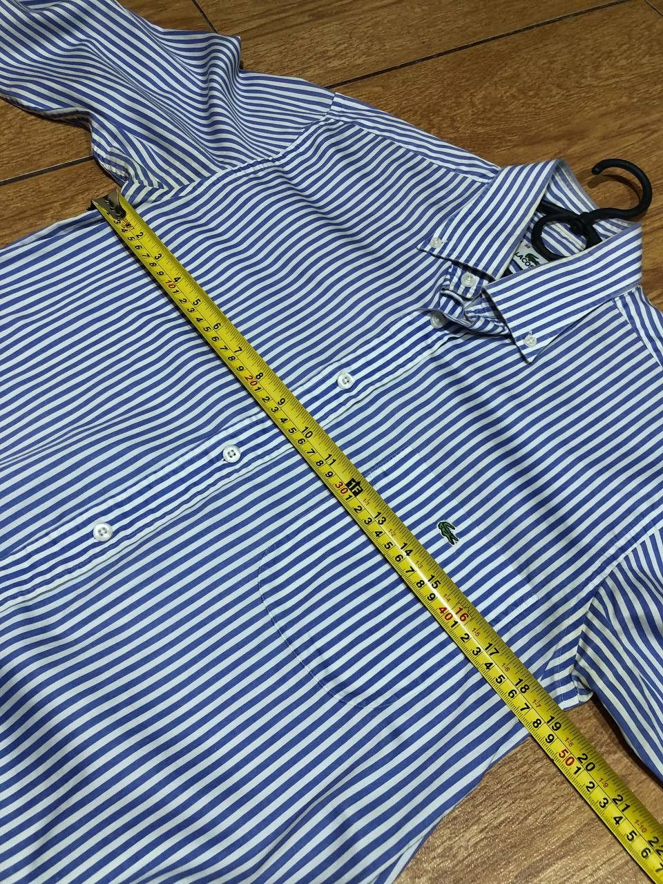 Lacoste Vintage Y2K Lacoste striped shirt streetwear Size US L / EU 52-54 / 3 - 10 Thumbnail