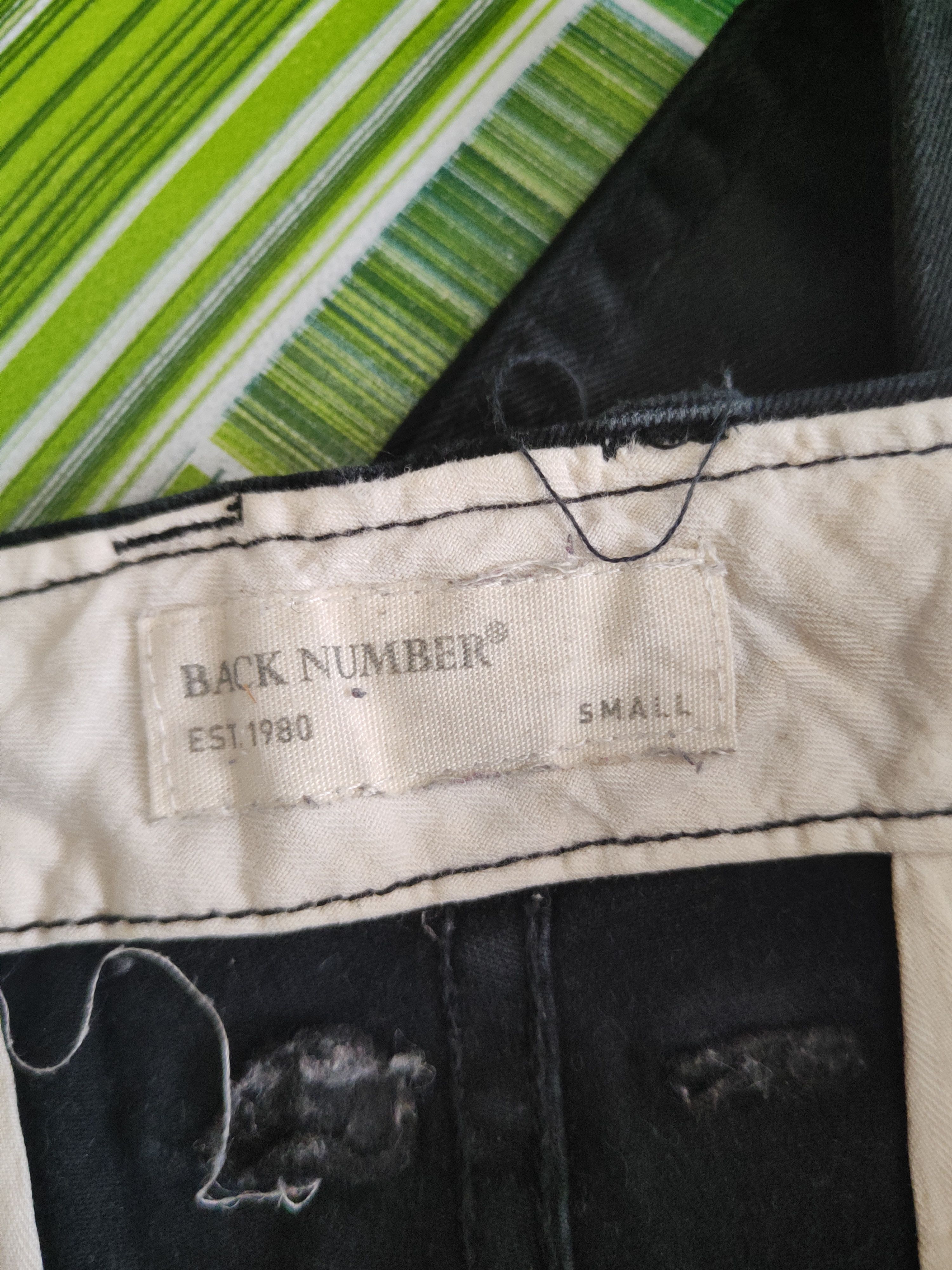 Japanese Brand DL Back Number Black Multipocket Cargo Pants #46-287T Size US 30 / EU 46 - 13 Thumbnail