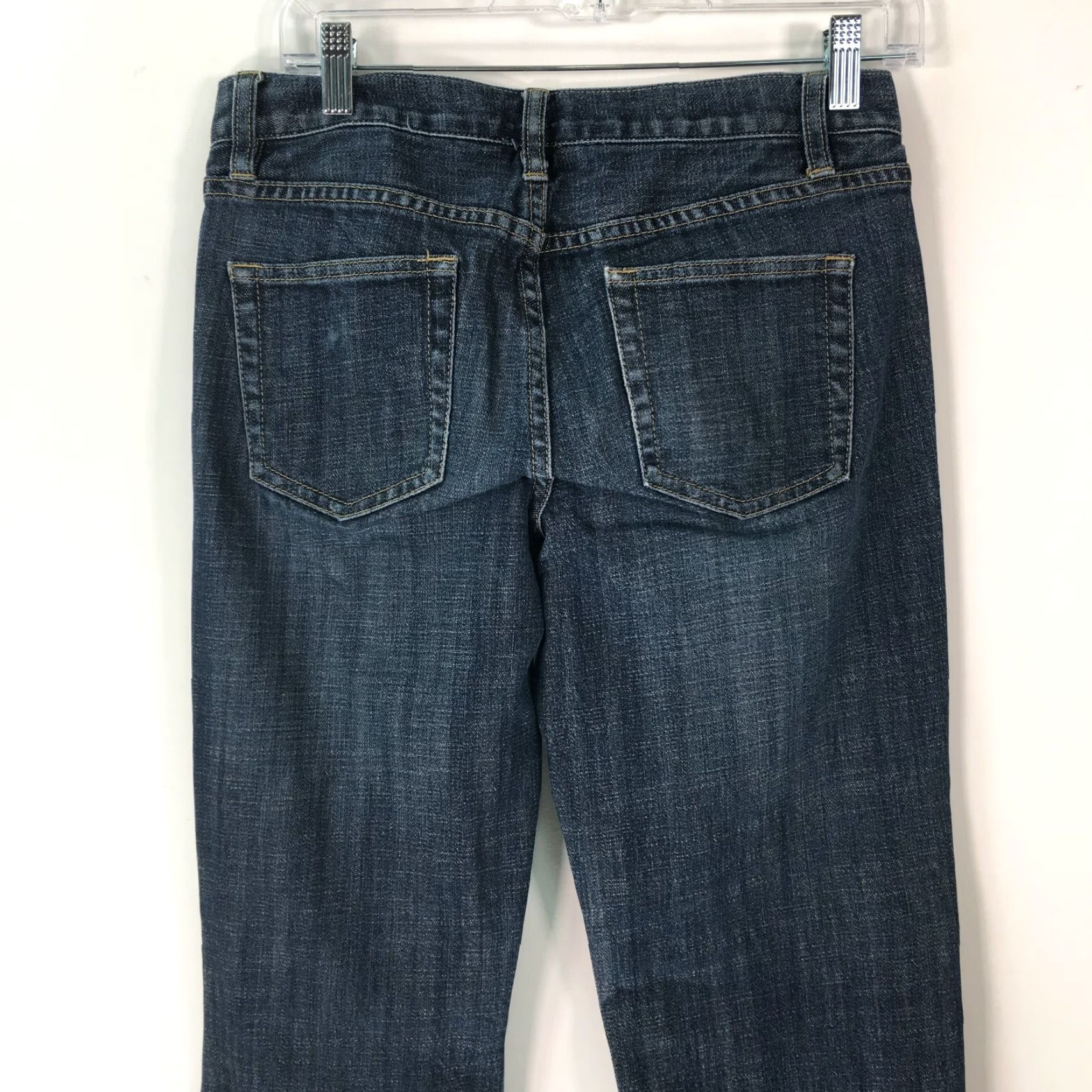 J.Crew J.Crew Womens Jeans Bootcut Blue Denim 28S 30x31 Low Rise Comfort 5-Pocket Ladies Regular Belt Loops Spring Summer Fall Winter Size 28" / US 6 / IT 42 - 3 Thumbnail