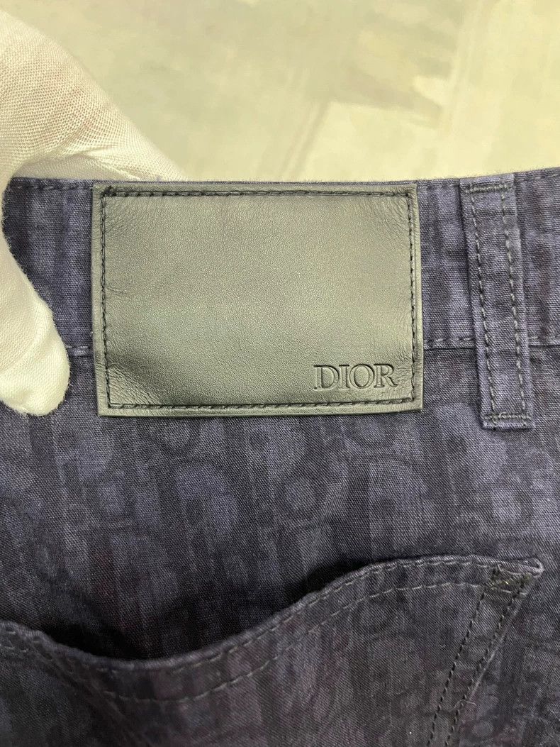Dior Dior 24fw classic old-fashioned full-print shorts Size US 34 / EU 50 - 4 Thumbnail