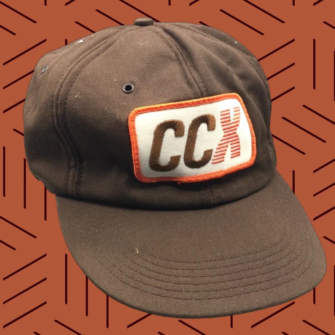 Vintage VINTAGE CCX Railroad Adjustable Snapback Trucker Hat Cap 1980's Size ONE SIZE - 1 Thumbnail