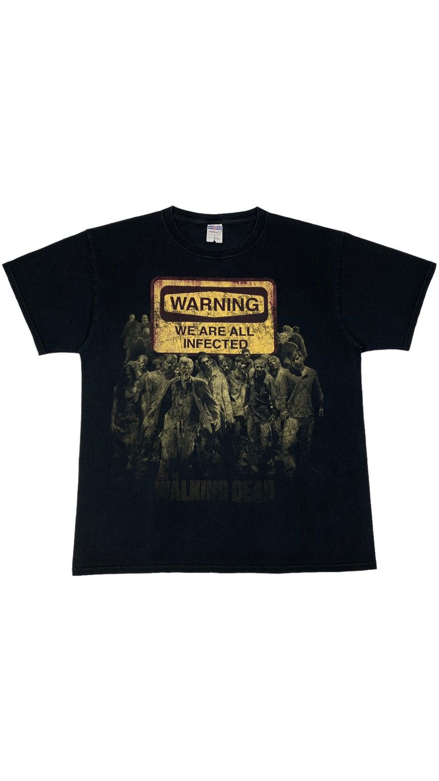 Vintage 🔥LASTDROP🔥 2012 Walking Dead AMC We Are All Infected Zombie Size US L / EU 52-54 / 3 - 1 Thumbnail