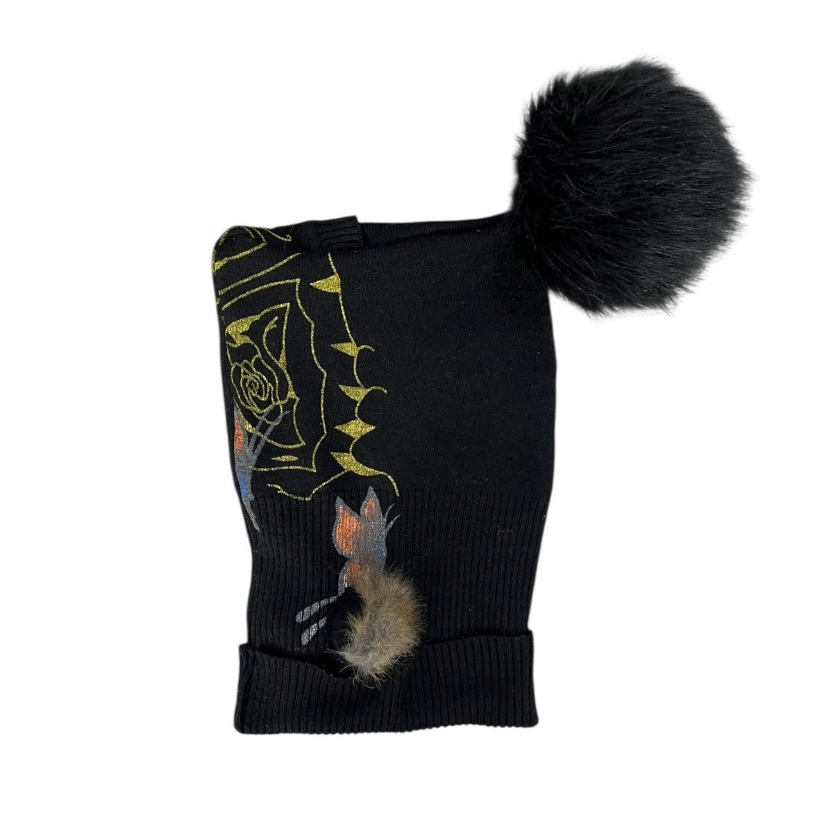 Other Ellen poppy fur beanie Size ONE SIZE - 1 Preview