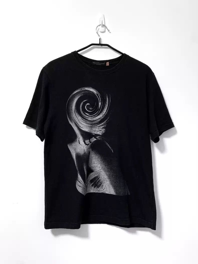 undercover Swirl portrait Print short sleeve tee