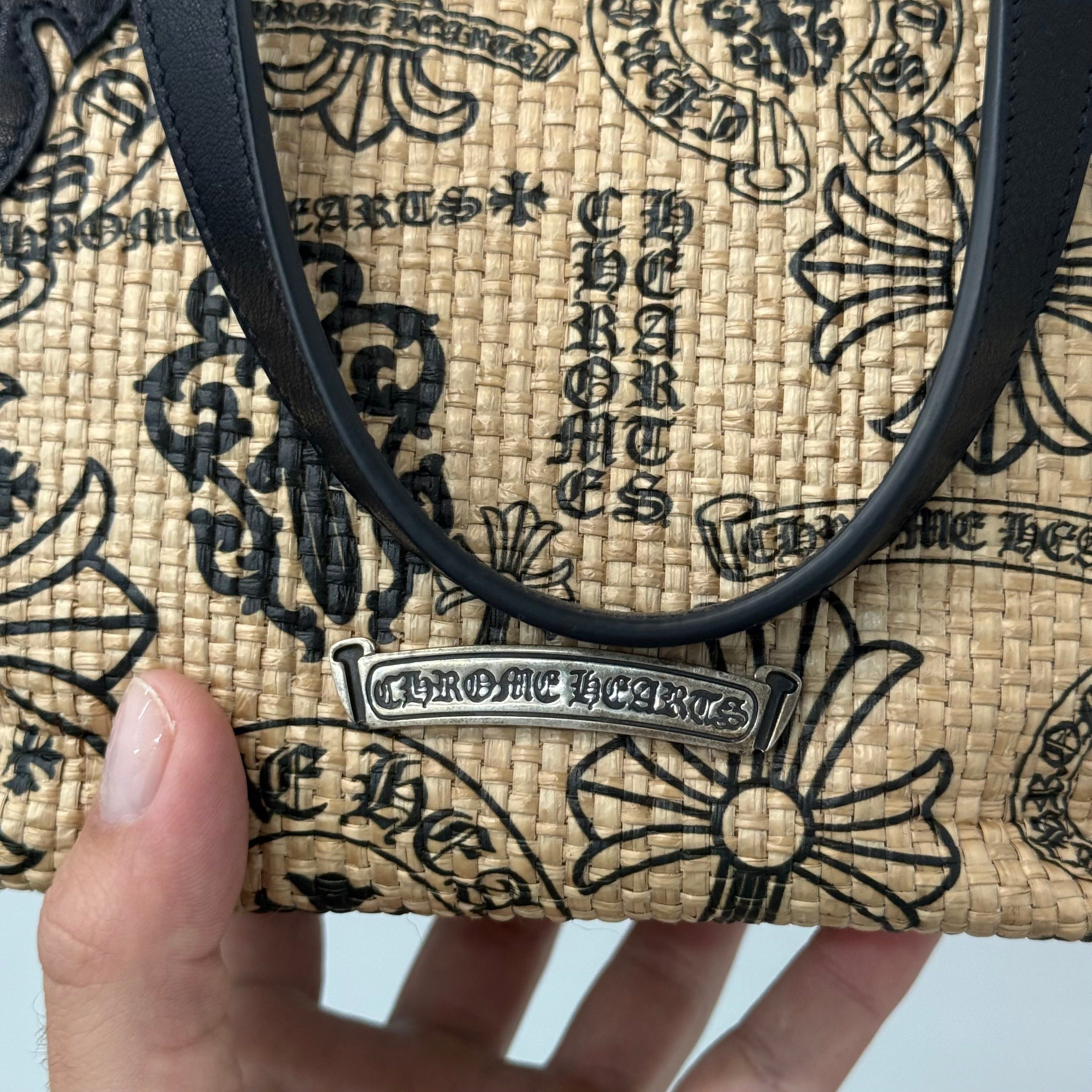 Chrome Hearts Chrome Hearts Stencil Mini Beach Tote Bag Size ONE SIZE - 5 Thumbnail