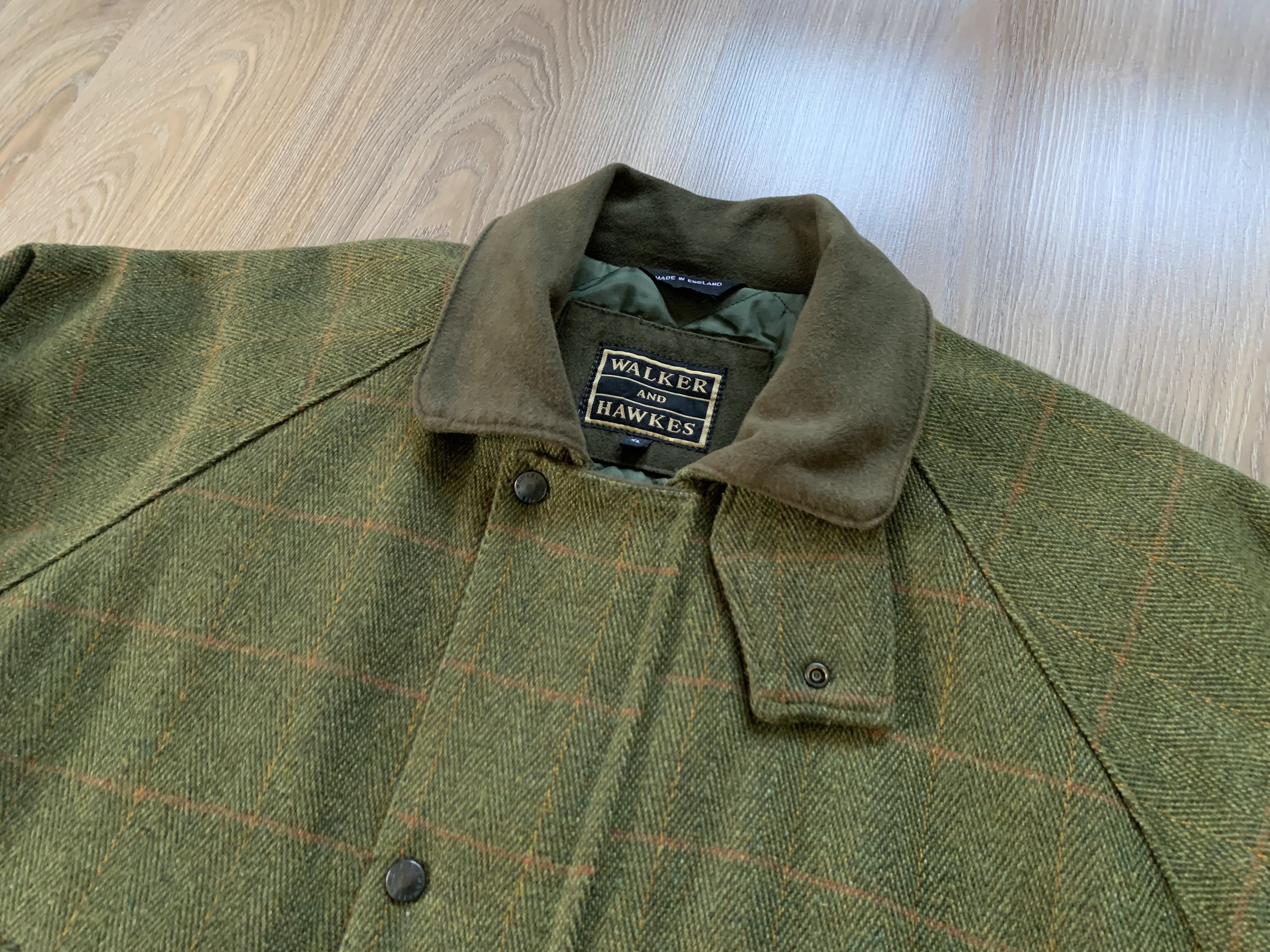 Other Walker and Hawkes Vintage Tweed Wool Hunting Coat Jacket Size US XL / EU 56 / 4 - 5 Thumbnail