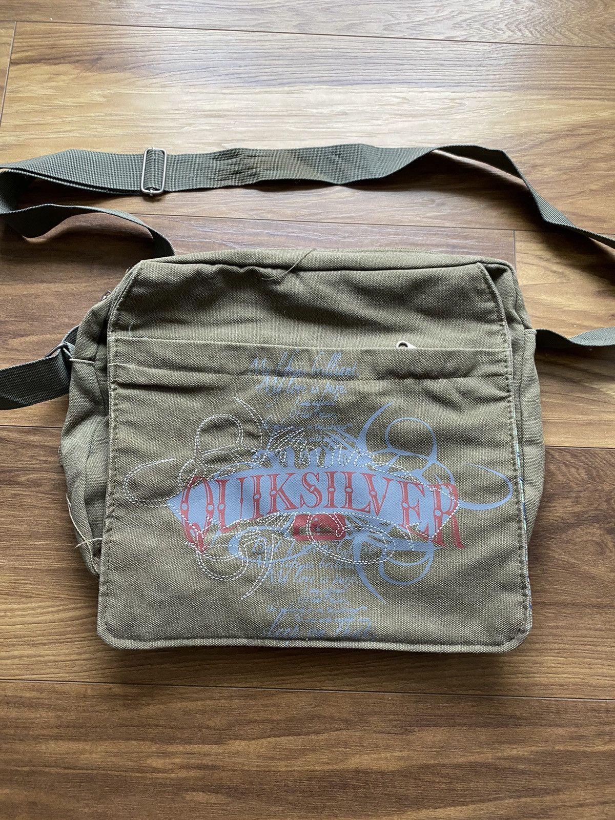 Quiksilver Quicksilver vintage bag y2k,ed hardy style Size ONE SIZE - 5 Thumbnail