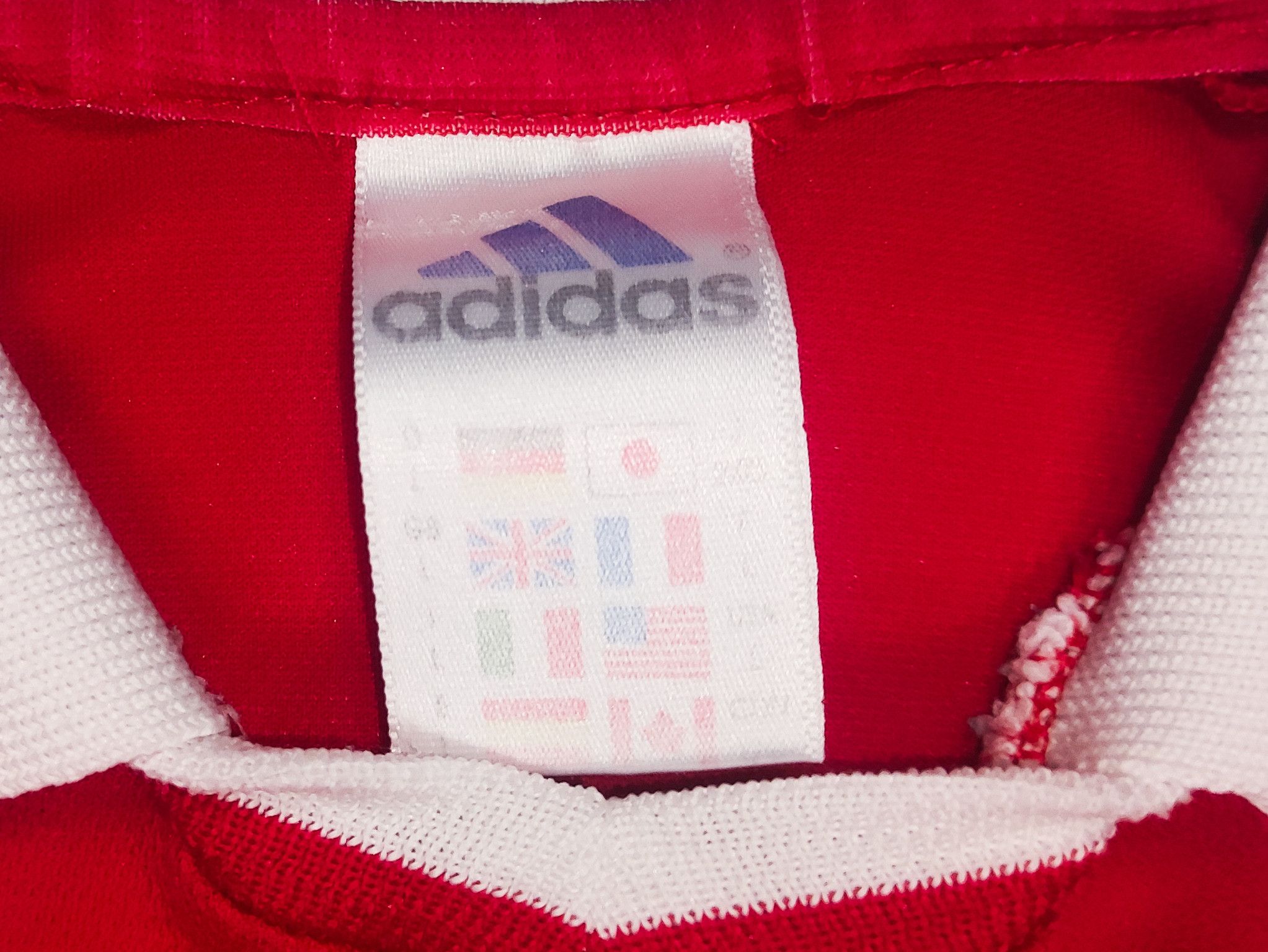 Adidas Ajax Amsterdam 2000 2001 Adidas Training Shirt Abn Amro Size US L / EU 52-54 / 3 - 4 Thumbnail