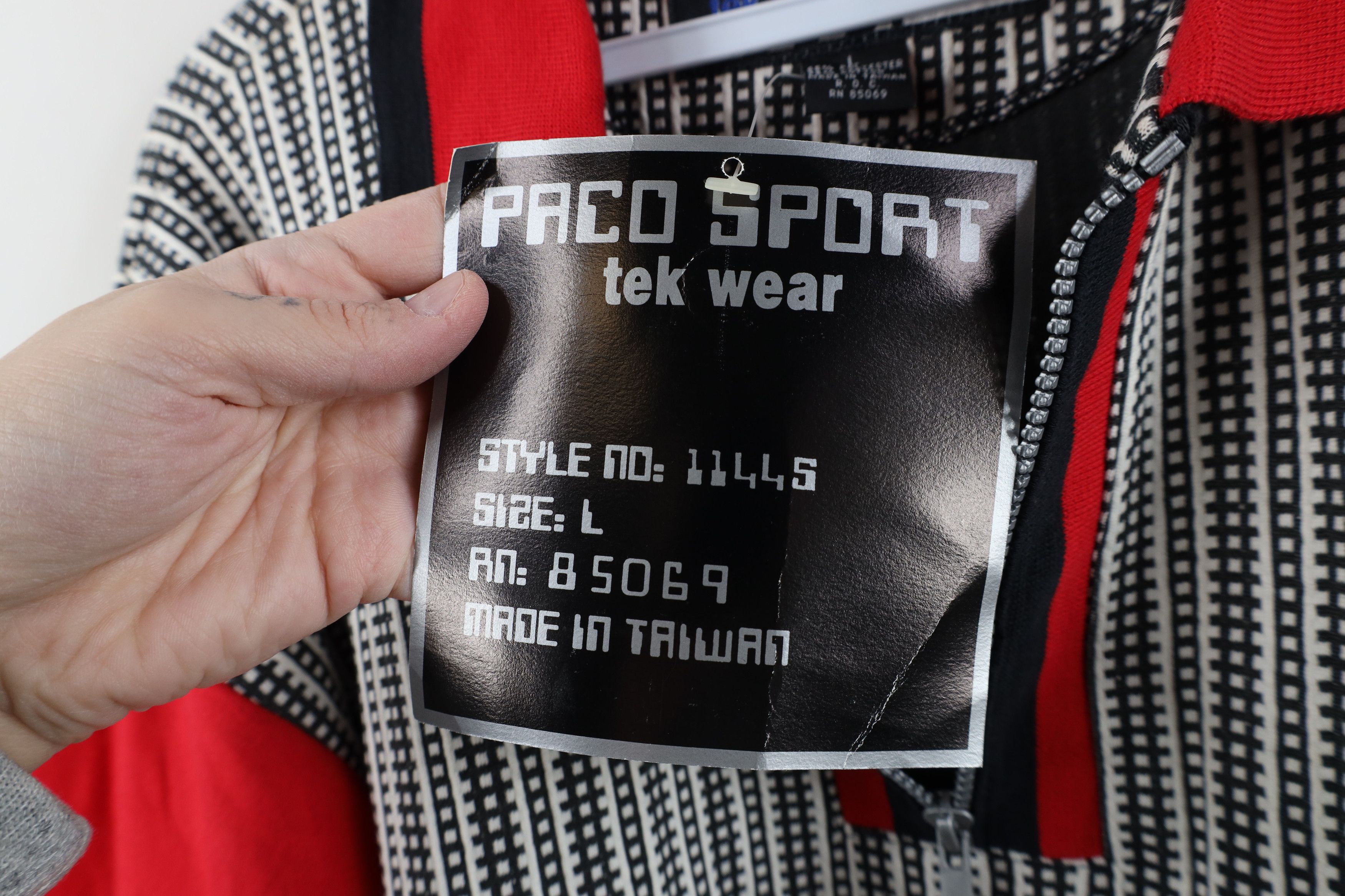 Vintage Deadstock Vintage 90s Streetwear Baggy Half Zip Knit Polo Size US L / EU 52-54 / 3 - 5 Thumbnail