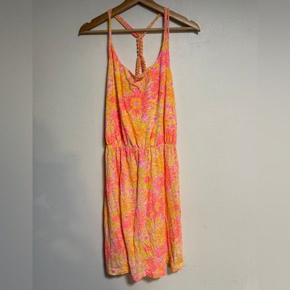 Lilly Pulitzer Lilly Pulitzer Floral Racerback Knit Dress – Size M Size M / US 6-8 / IT 42-44 - 2 Thumbnail