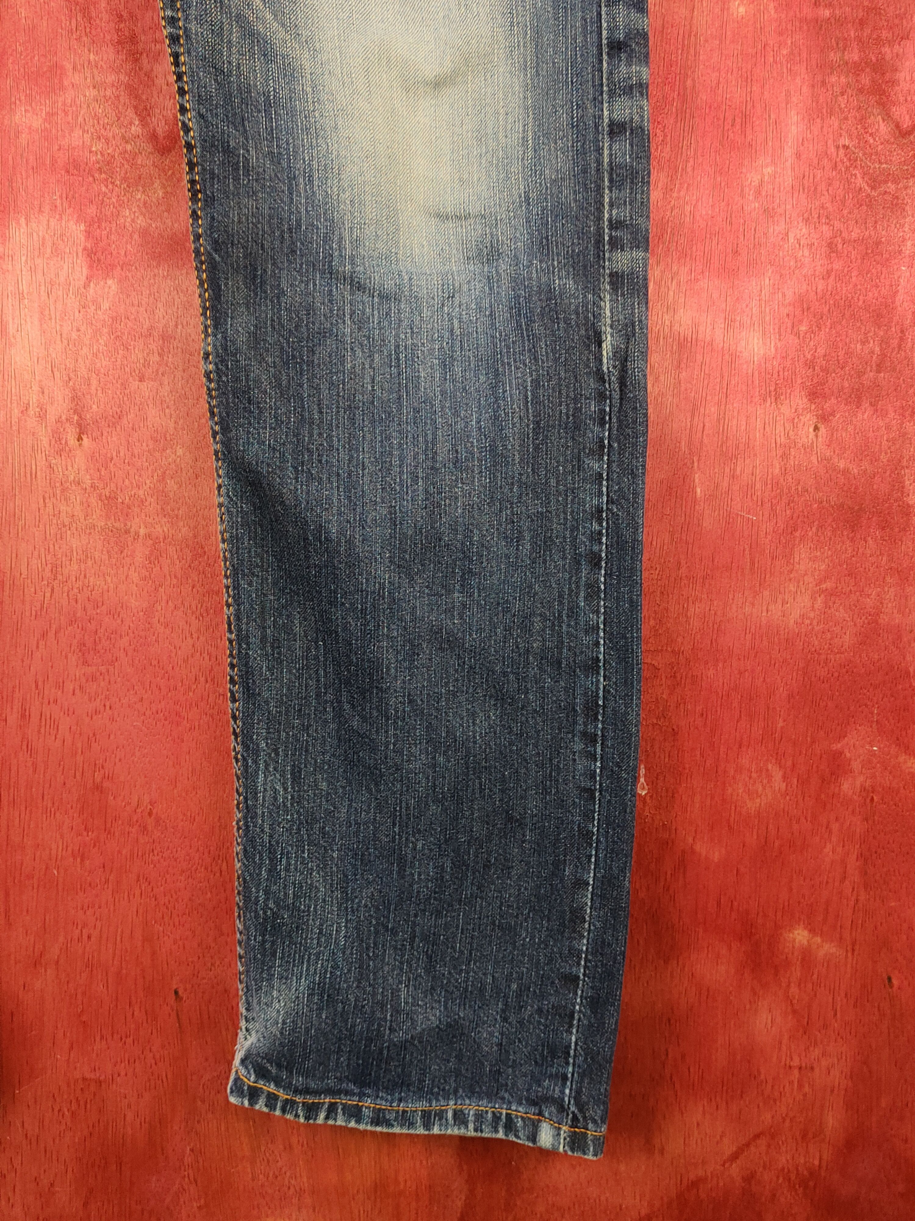Edwin Edwin exclusive vintage Distressed Ripped denim Jeans #S2247 Size US 31 - 6 Thumbnail