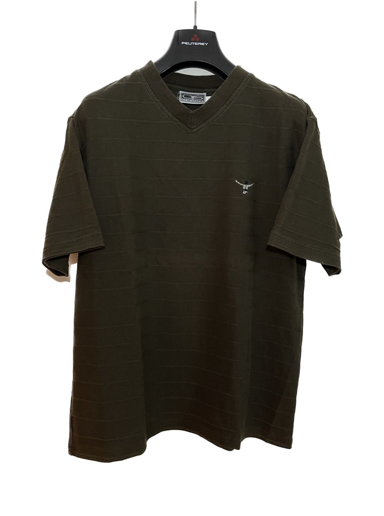 Vintage Chiemsee Vintage Shirt with small Front Logo Print, V-Neck Size US S / EU 44-46 / 1 - 1 Thumbnail
