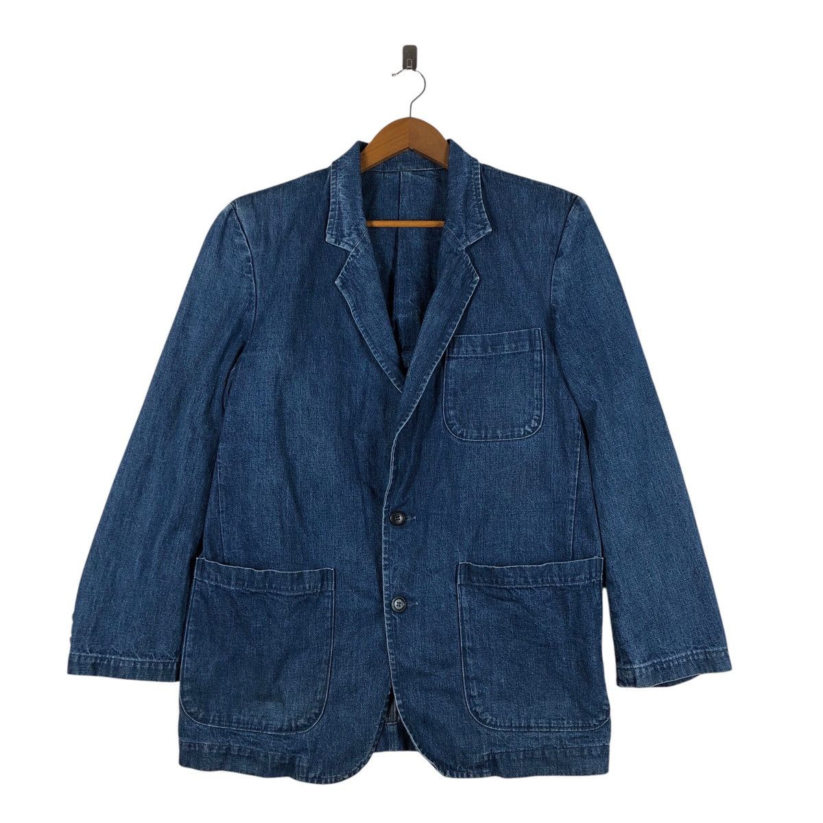 Wrangler WRANGLER Denim Blazer Jacket Size US M / EU 48-50 / 2 - 1 Thumbnail