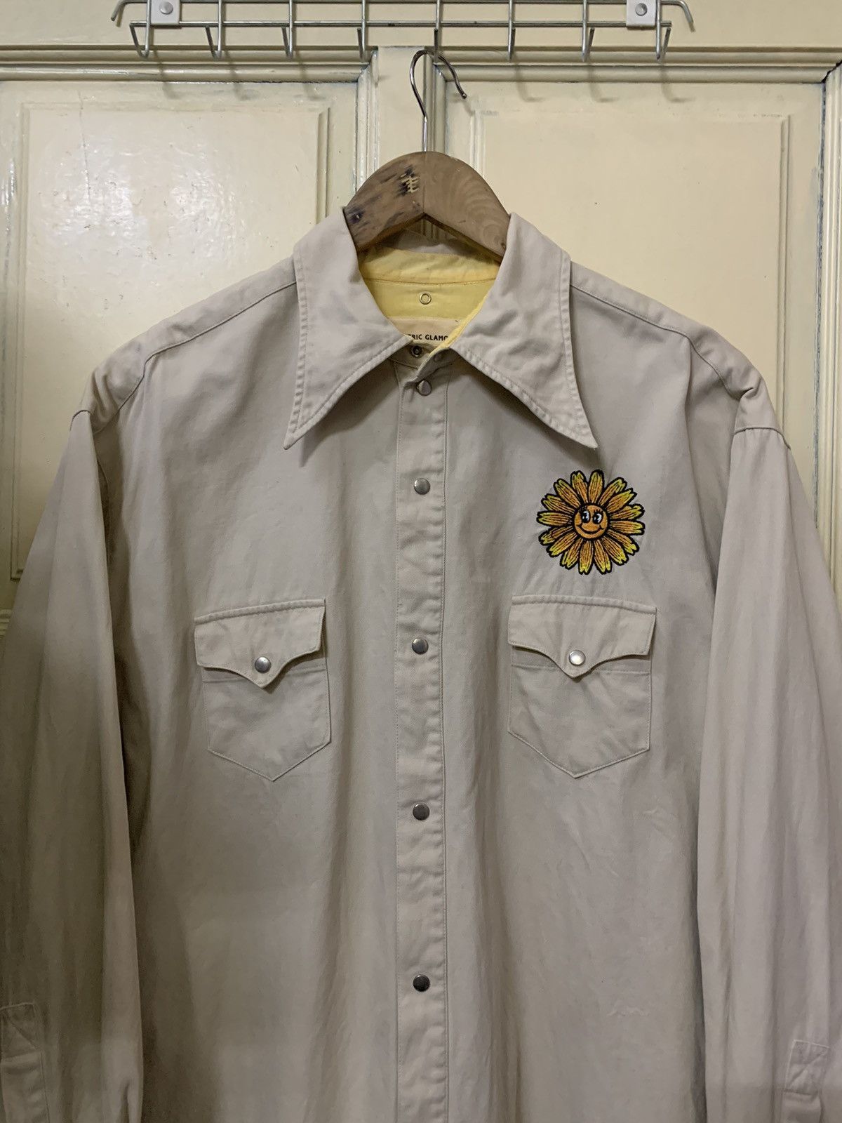 Hysteric Glamour 💥Hysteric Glamour Sun Flower Button Shirt Size L / US 10 / IT 46 - 2 Thumbnail