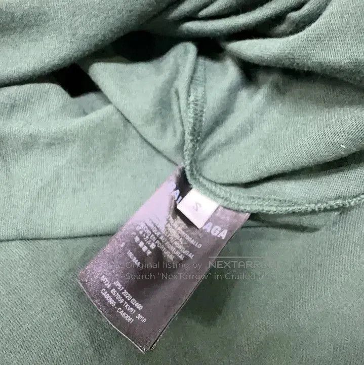 Balenciaga Balenciaga Green Logo Crew Neck T. Size US S / EU 44-46 / 1 - 6 Thumbnail