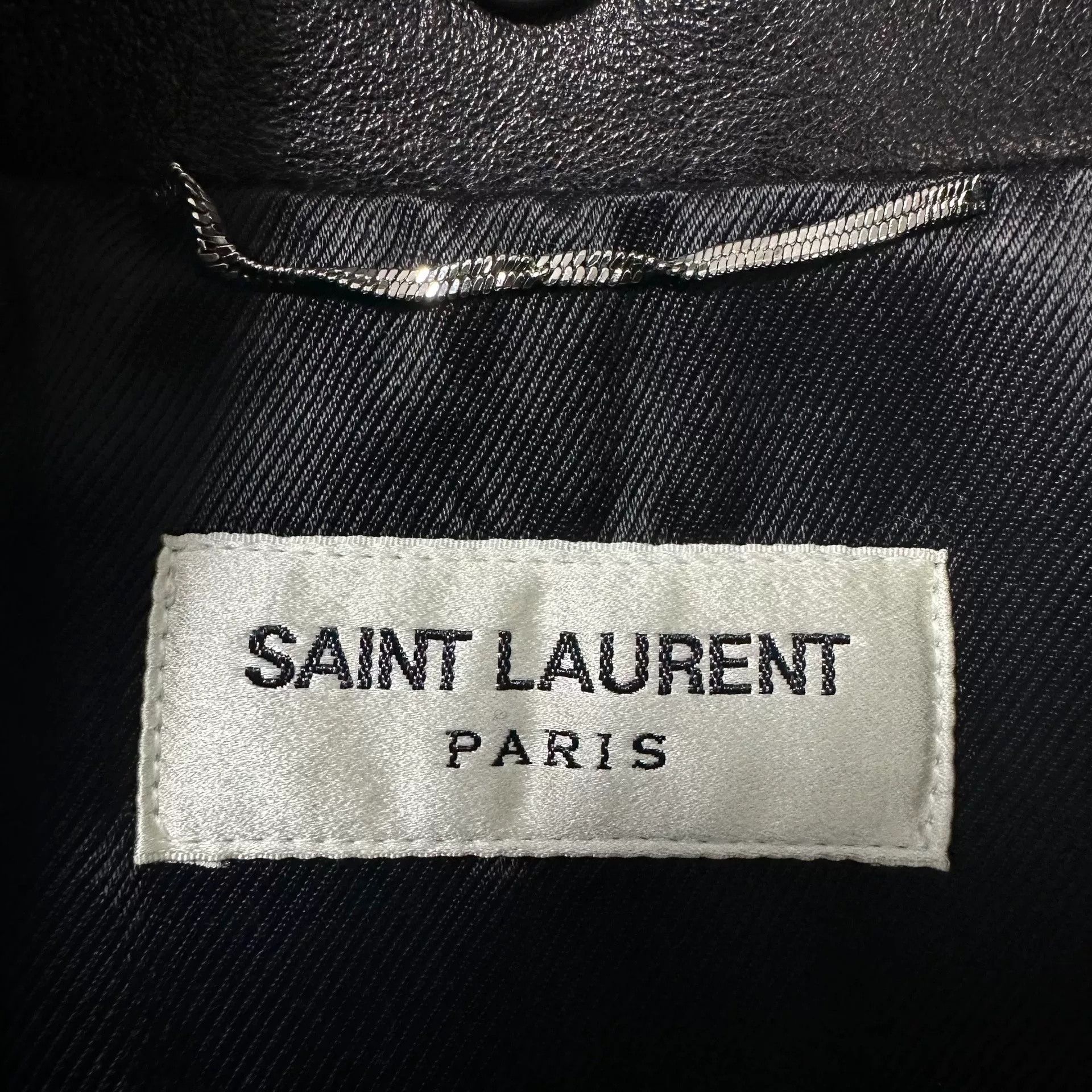 Saint Laurent Paris Saint Laurent L01 Leather Jacket Size US XL / EU 56 / 4 - 5 Thumbnail