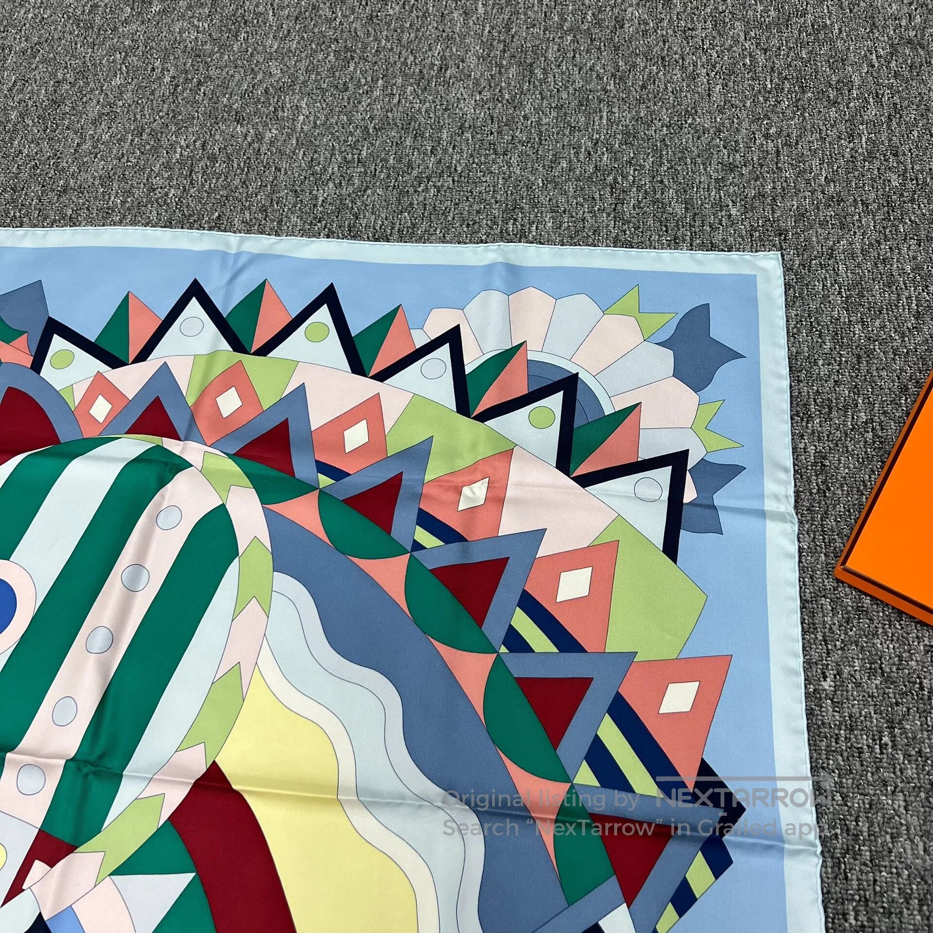Hermes Hermes Celebratory horses; colorful scarves and square sha Size ONE SIZE - 5 Thumbnail