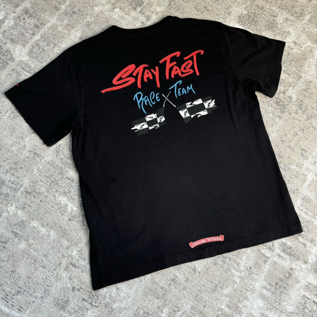 Chrome Hearts Chrome Hearts Stay Fast Matty Boy Black T
