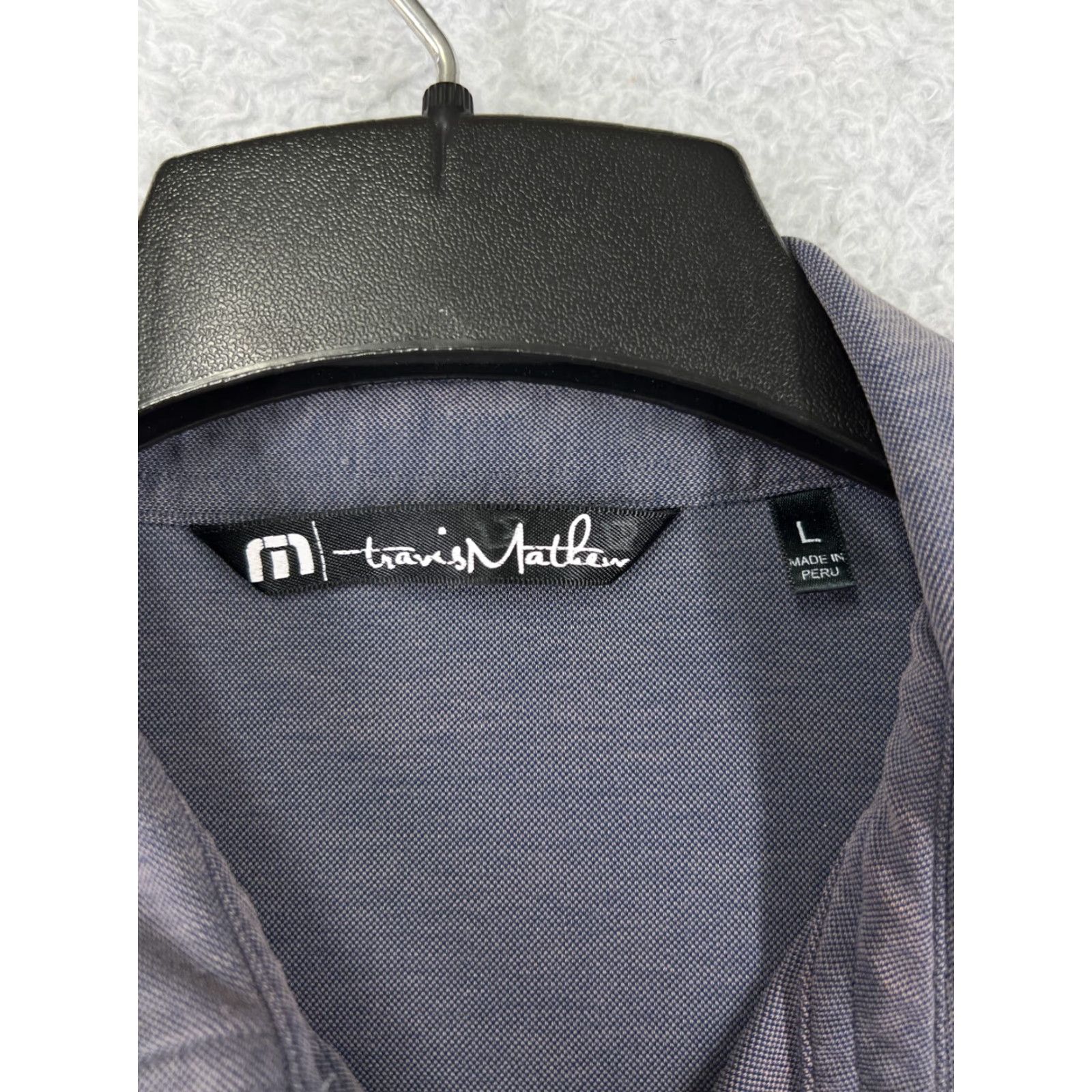 TravisMathew Travis Mathew Polo Shirt Mens Large Gray Pima Cotton Blend Pockets Golf Golfer Shirt polo Mens L Gray Cotton Blend Golf Athletic 90s? Size US L / EU 52-54 / 3 - 3 Thumbnail