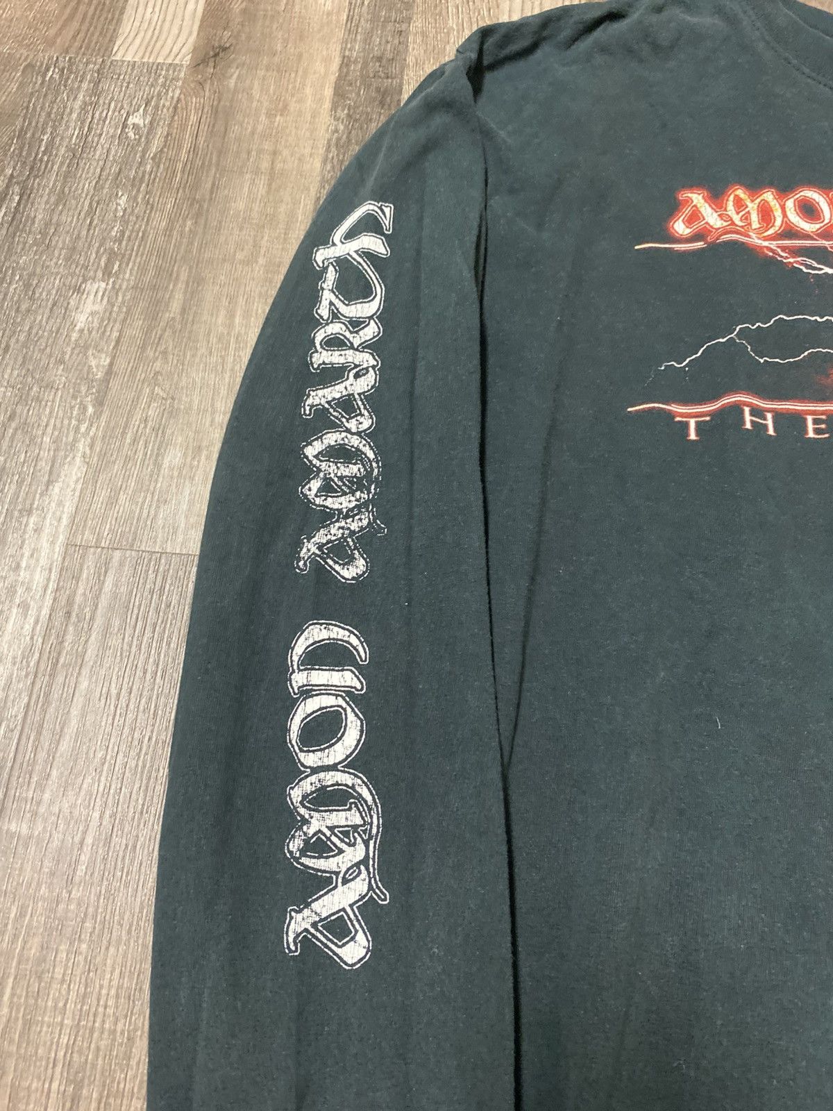 Band Tees Vintage Amon Amarth 2001 US Tour Longsleeve The Crusher Tee Size US XL / EU 56 / 4 - 4 Thumbnail
