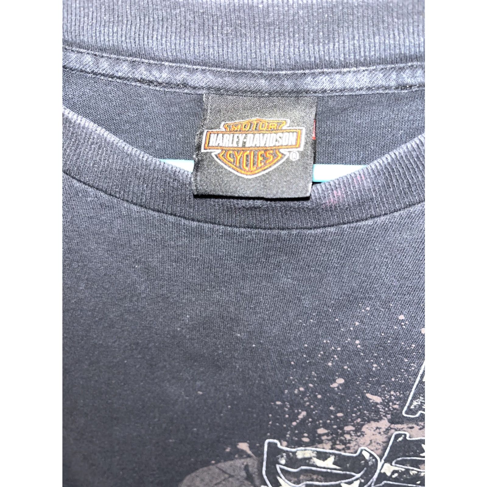 Harley Davidson VINTAGE Harley-Davidson T-Shirt Men XL White Motorcycle Biker USA Double-Sided 2000s Size US XL / EU 56 / 4 - 3 Thumbnail