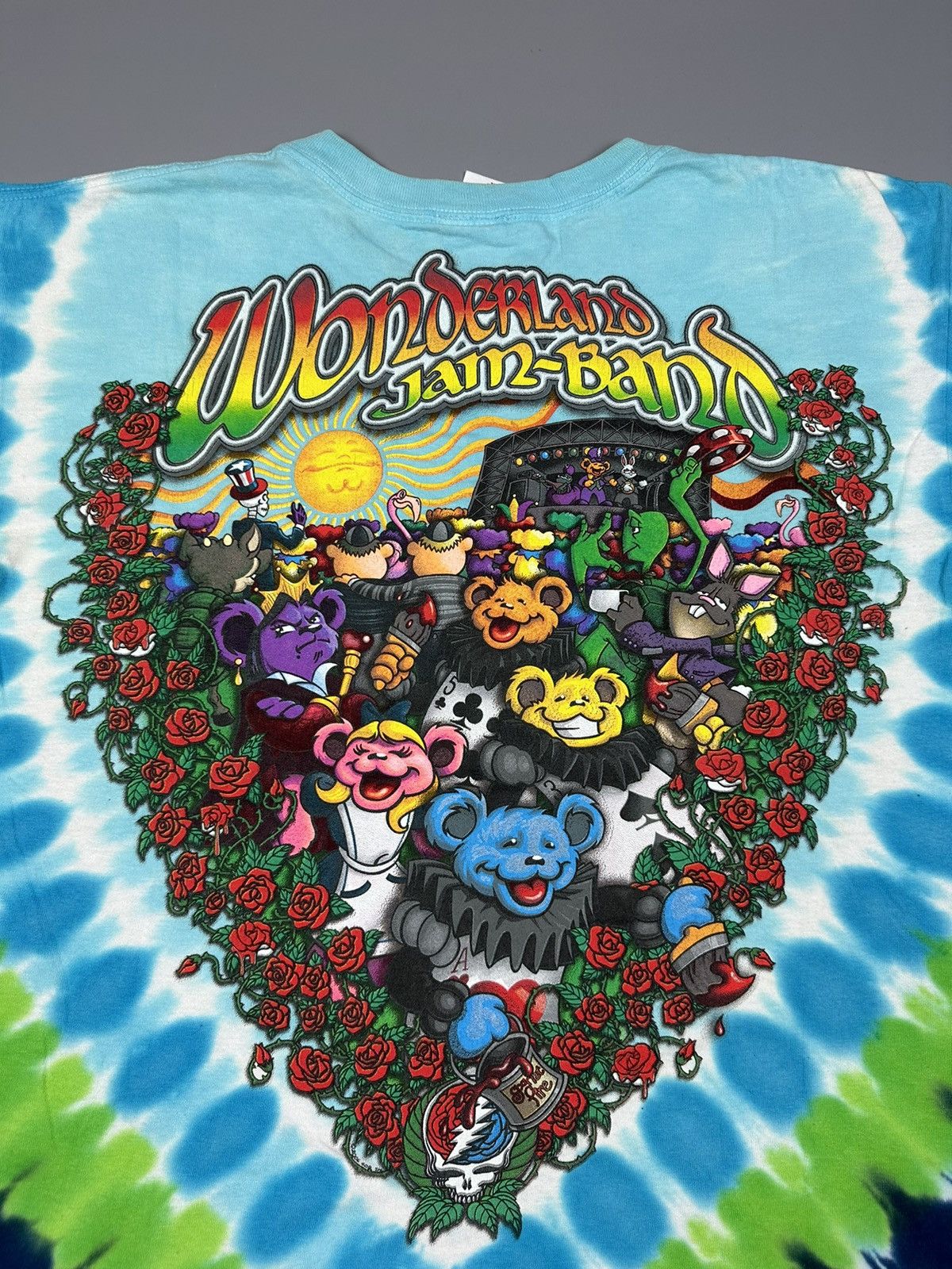 Grateful Dead × Liquid Blue Vintage Liquid Blue Grateful Dead Wonderland Jam-band Tees Size US M / EU 48-50 / 2 - 6 Thumbnail