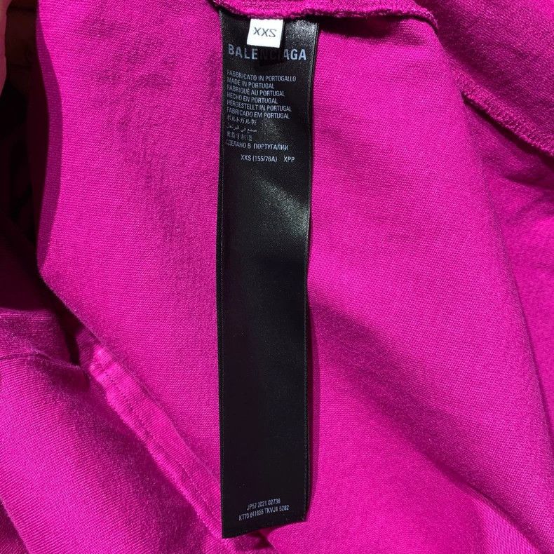 Balenciaga Balenciaga Pink Coke Short Sleeves 2502-Nextarrow Size US XXS / EU 40 - 4 Thumbnail