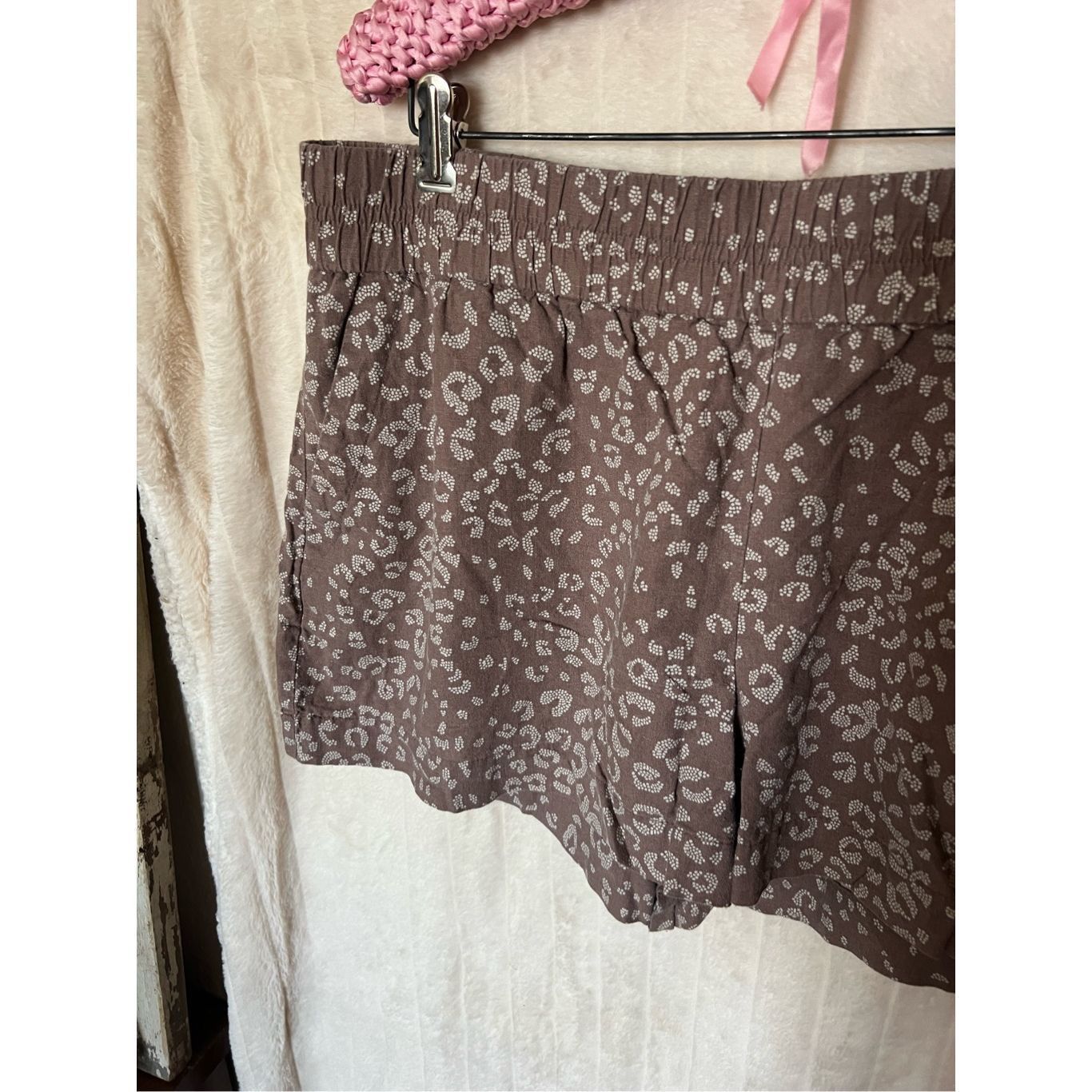 Other A New Day Leopard Print Woman’s Shorts Size XXL Size 36" / US 14 / IT 50 - 3 Thumbnail