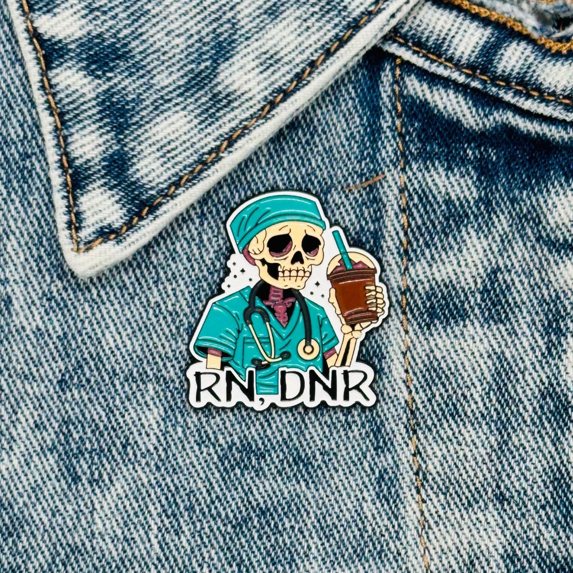 Other New Enamel Pin Resident Doctor Unisex Professional Medical Size ONE SIZE - 4 Thumbnail