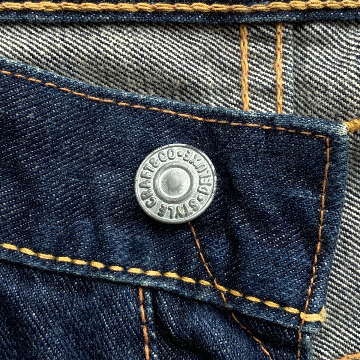 Evisu SALE!! 🤝🏼 EVISU SEAGULL SELVEDGE JEANS NO.2 Size US 32 / EU 48 - 11 Thumbnail