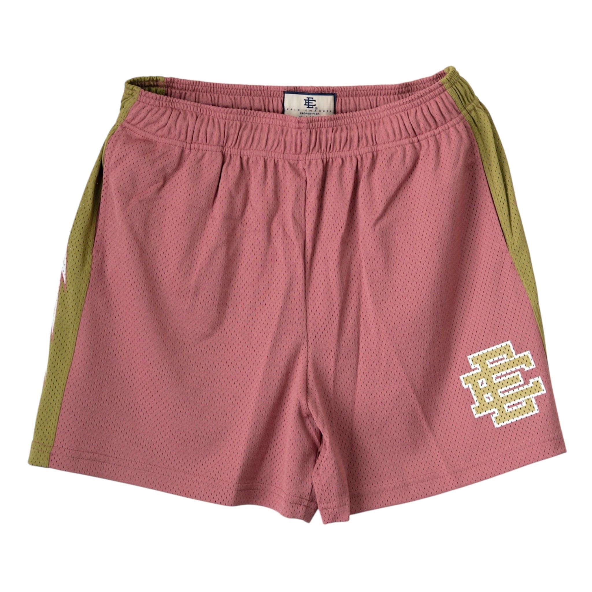 Eric Emanuel EE basic shorts valentines day lips white pink | Grailed
