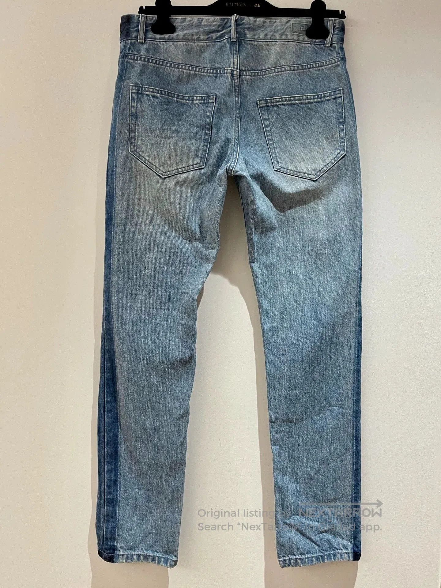 Juun.J Blue Denim Pants Size 30. Size US 30 / EU 46 - 2 Thumbnail