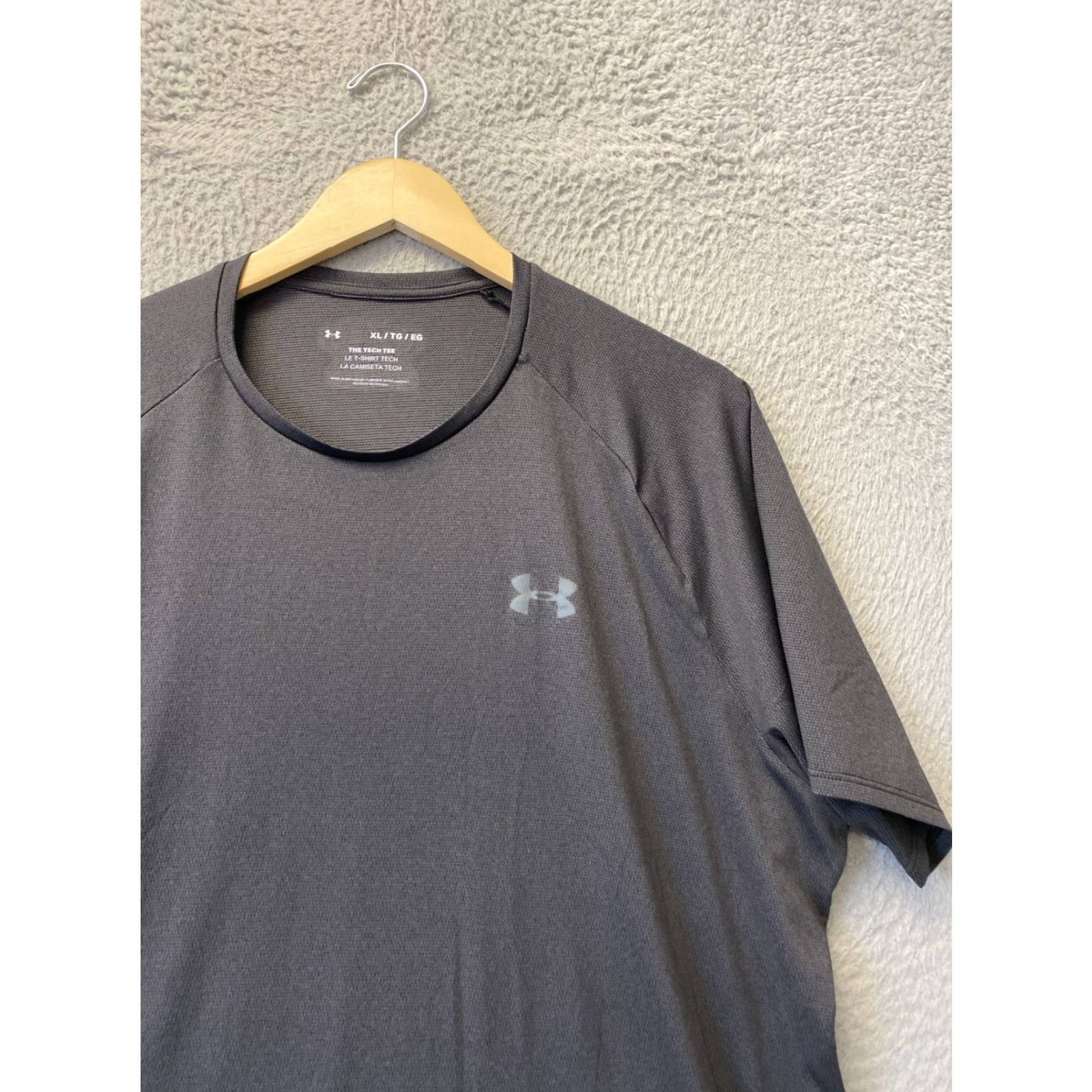 Under Armour Under Armour T-Shirt Men’s UA Tech Short Sleeve Athletic Loose Gray 134-38 Size US XL / EU 56 / 4 - 2 Thumbnail