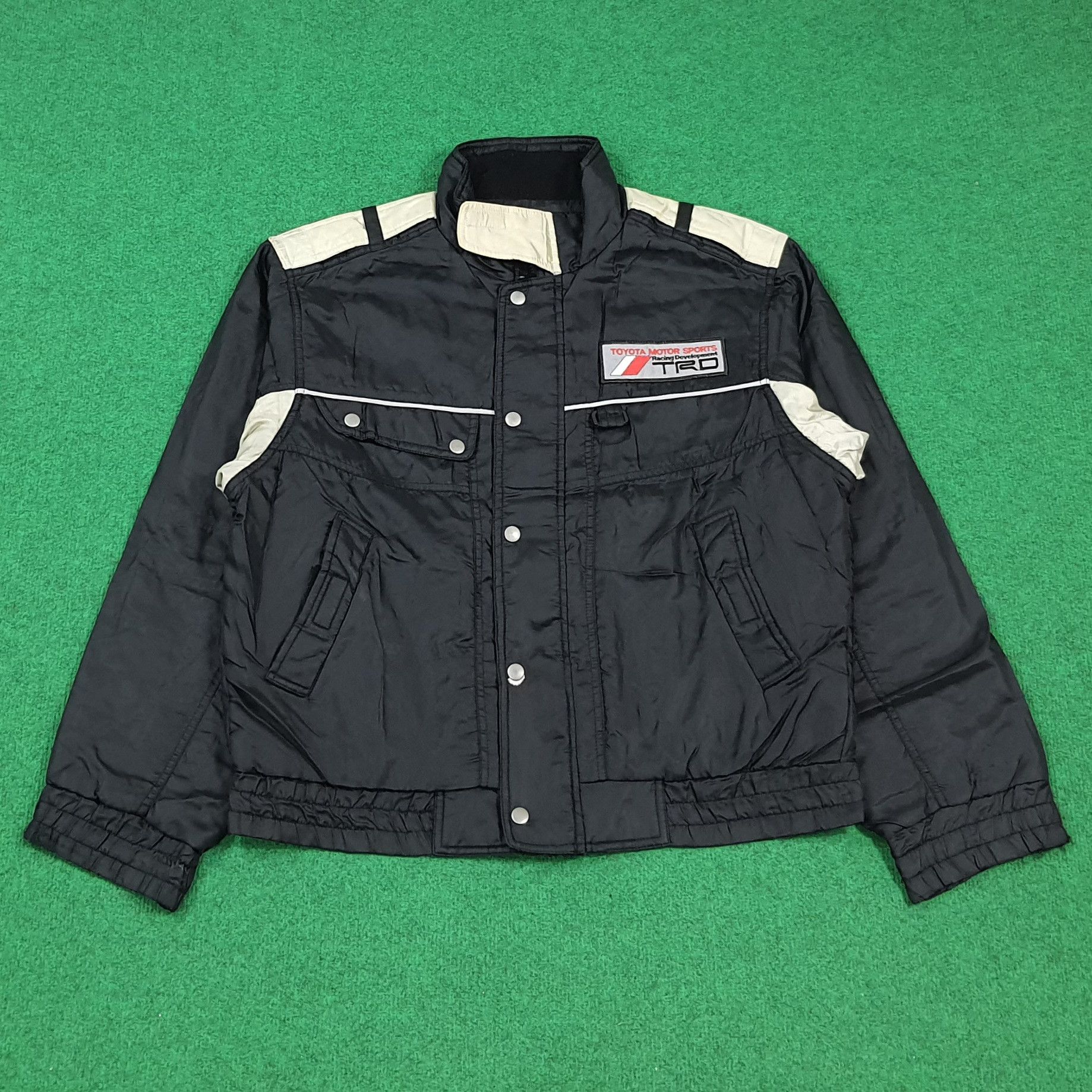 Japanese Brand Vintage TRD Toyota Japan Motorsports JDM Jacket C300N17 Size US L / EU 52-54 / 3 - 4 Thumbnail