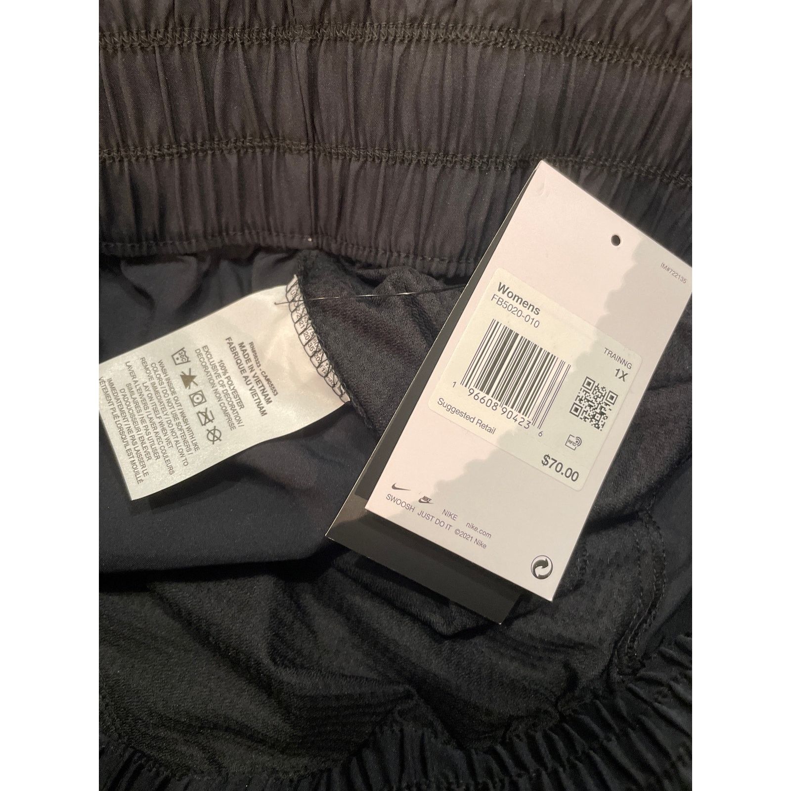 Nike Nike Dri-fit One Ultra High-Waisted Pants Black 1X Size 42" / US 20 - 8 Thumbnail