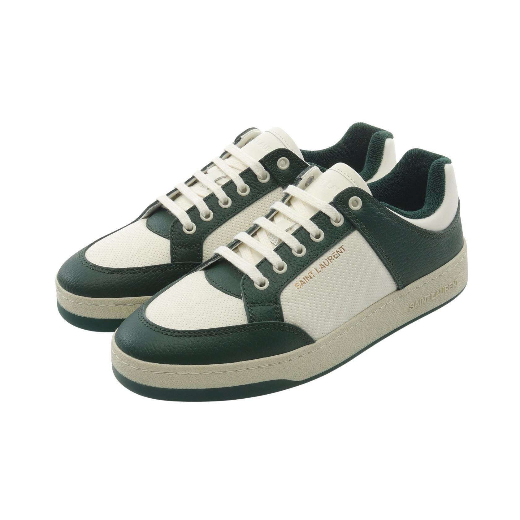 Yves Saint Laurent Saint Laurent Paris SL/61 Leather Sneakers Leather Shoes 713600AAAWR637942 DUTY FREE for USA