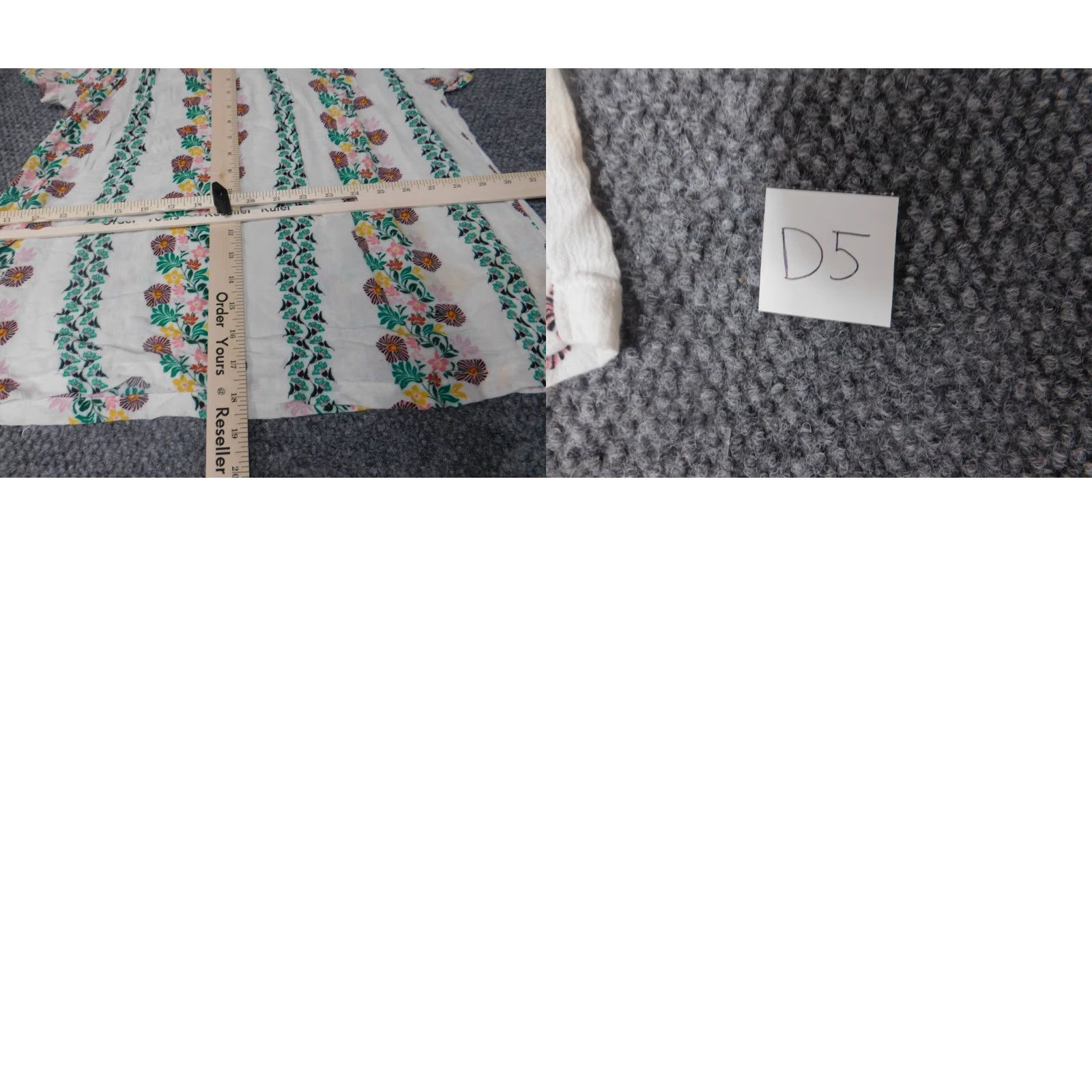 Route 66 Route 66 Blouse M White Floral Pullover Short Sleeve Knit Polyester Round Neck Pleated Casual Modern Womens Size M / US 6-8 / IT 42-44 - 9 Thumbnail