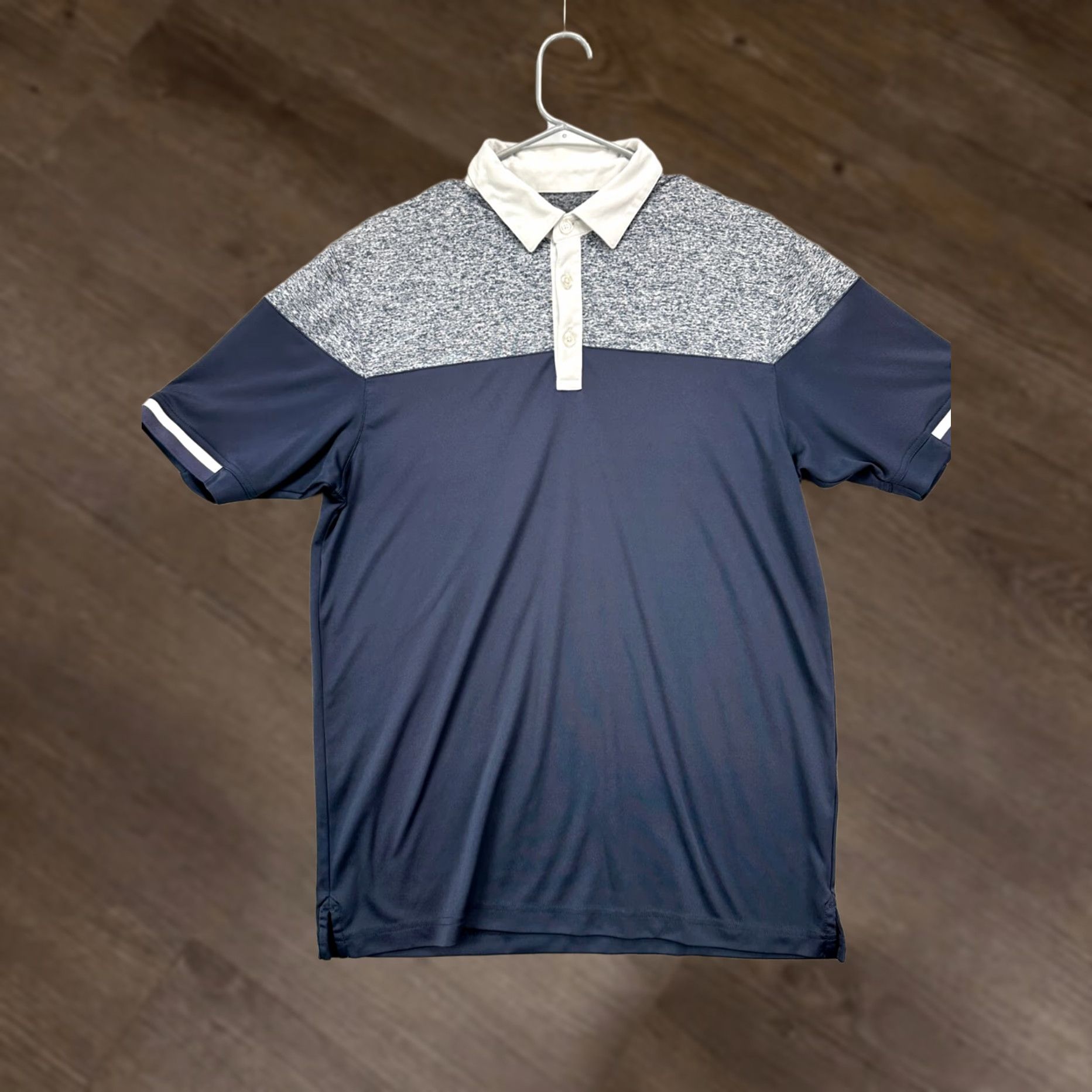 Callaway Callaway Shirt Mens Medium Opti-Dri Colorblock Blue Grey Golf Polo Short Sleeve Polo with Breathable Fabric Summer Casual Athletic Rugby Size US M / EU 48-50 / 2 - 1 Thumbnail