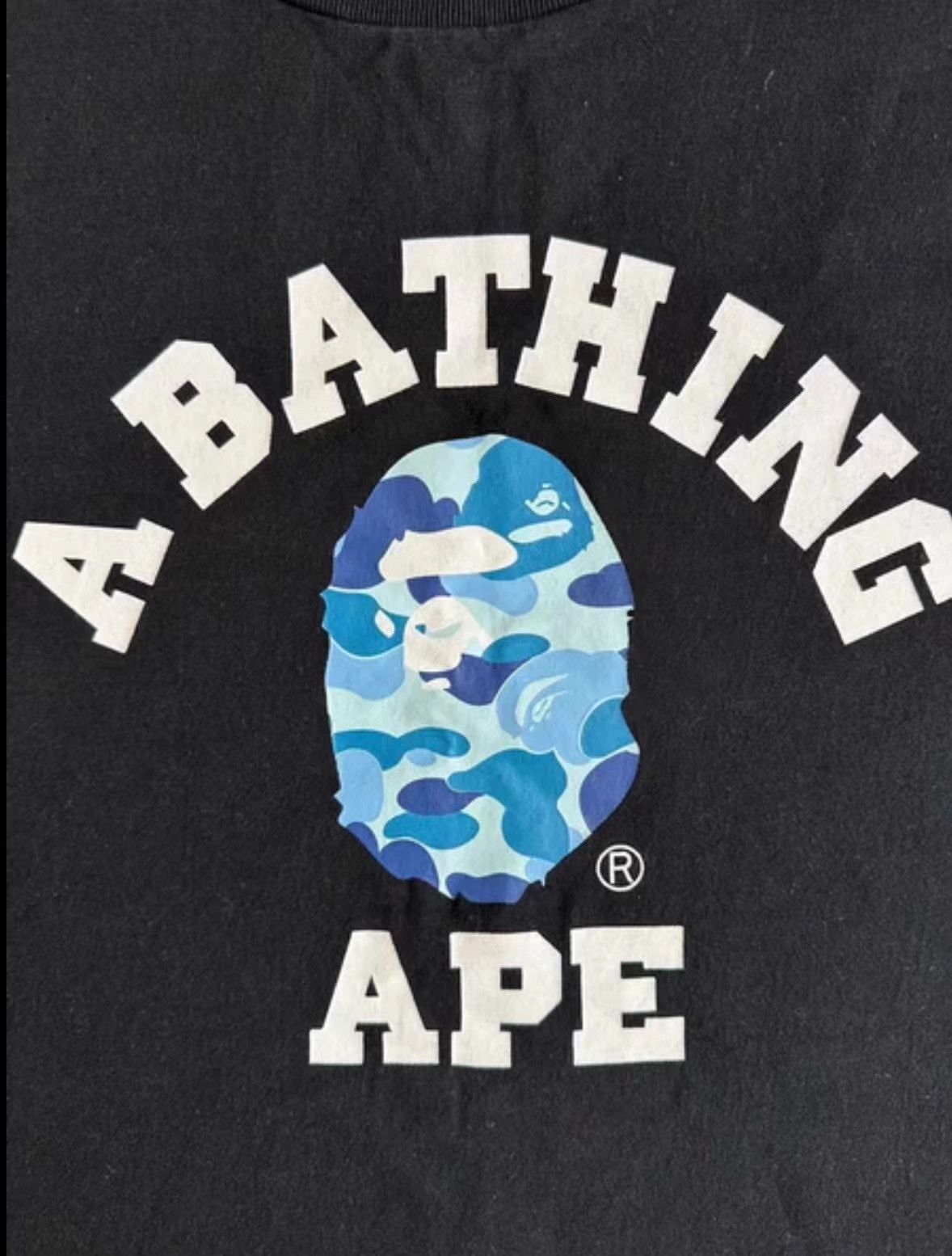 Bape BAPE Ape Print Short Sleeve T-Shirt K5 Size US L / EU 52-54 / 3 - 3 Thumbnail