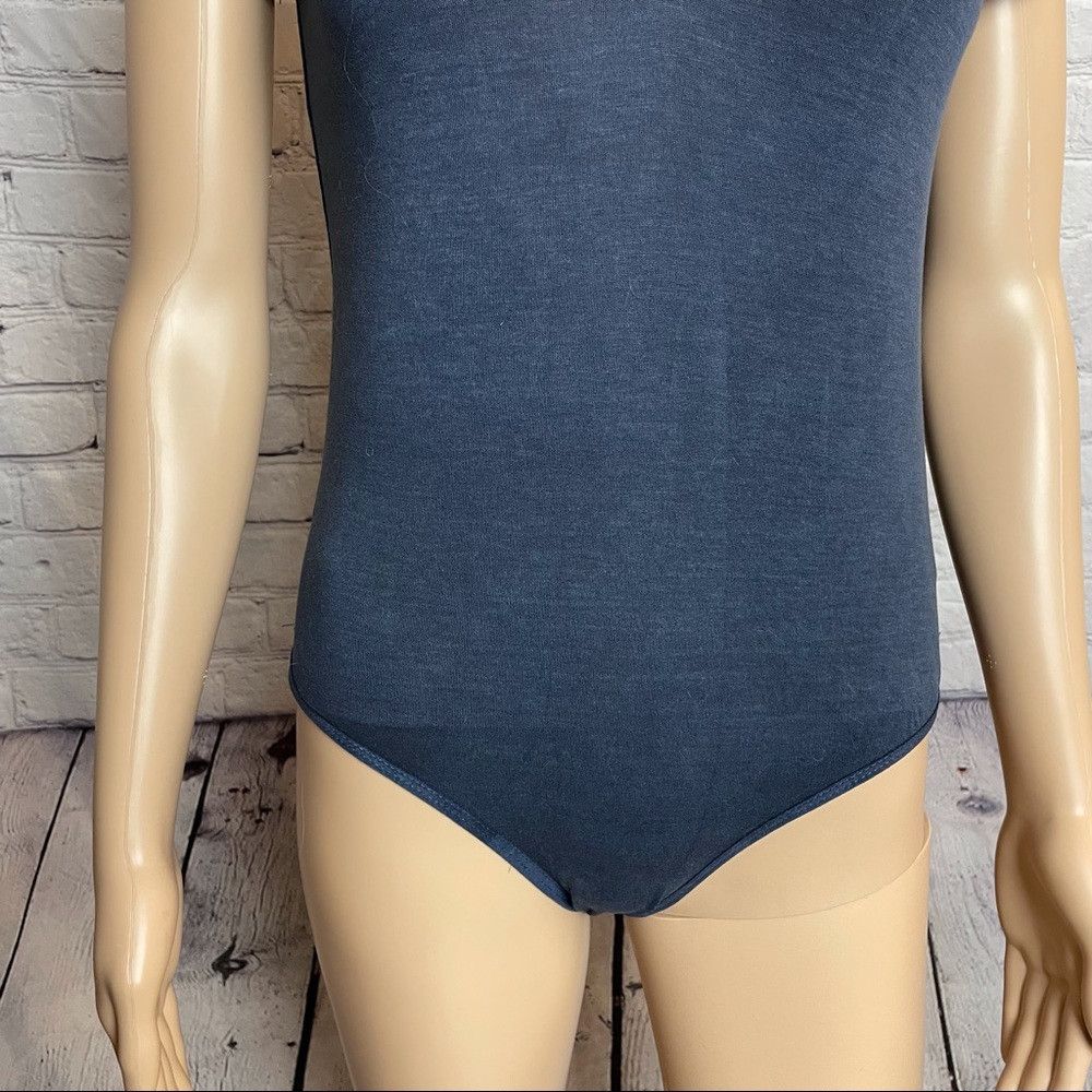 Other NWT New Olivaceous Bodysuit Blue Short Sleeves Size M Size M / US 6-8 / IT 42-44 - 9 Thumbnail