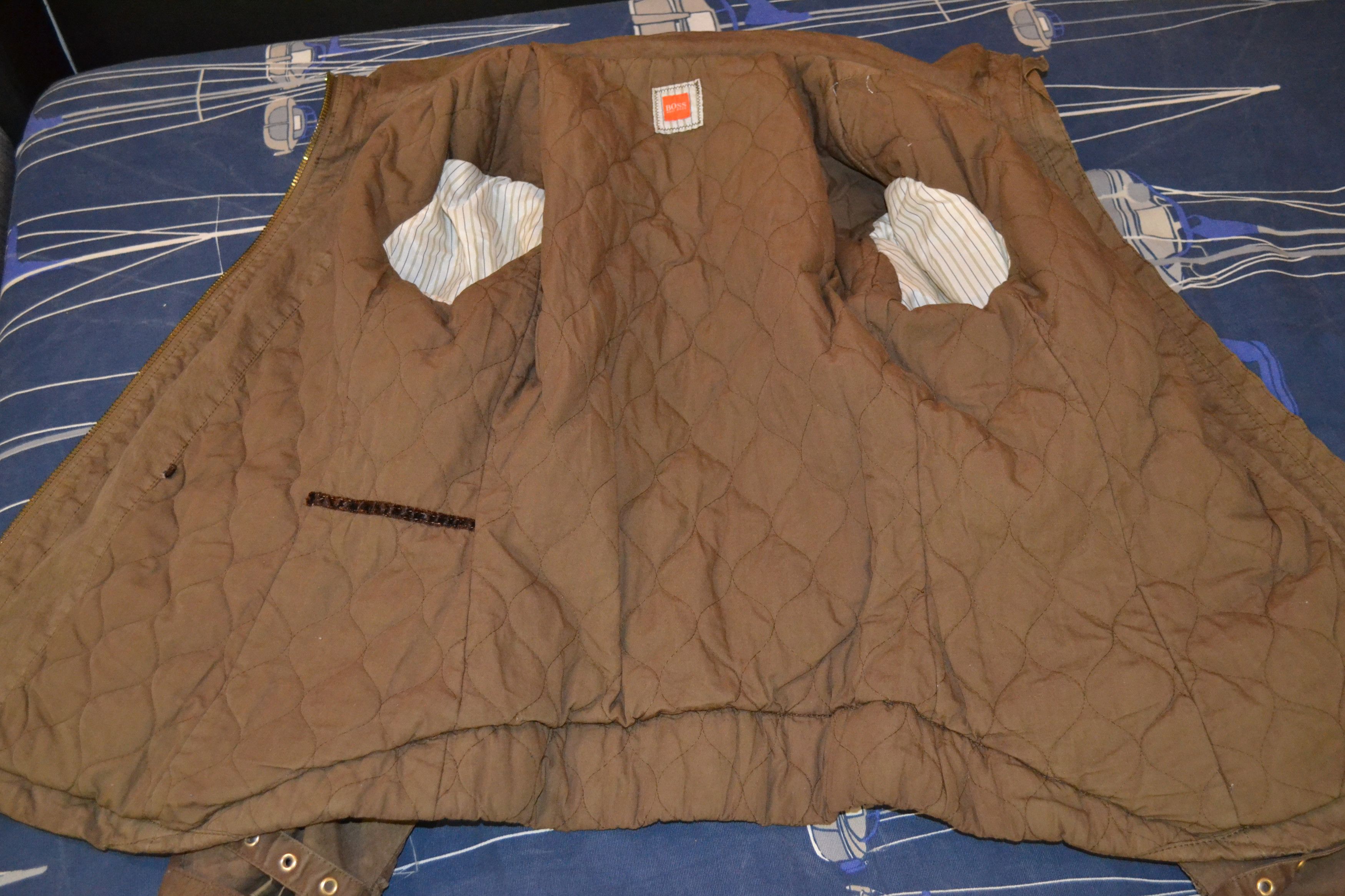 Hugo Boss Rare Vintage Hugo Boss Orange Women’s Moto Biker Jacket Size S / US 4 / IT 40 - 7 Thumbnail