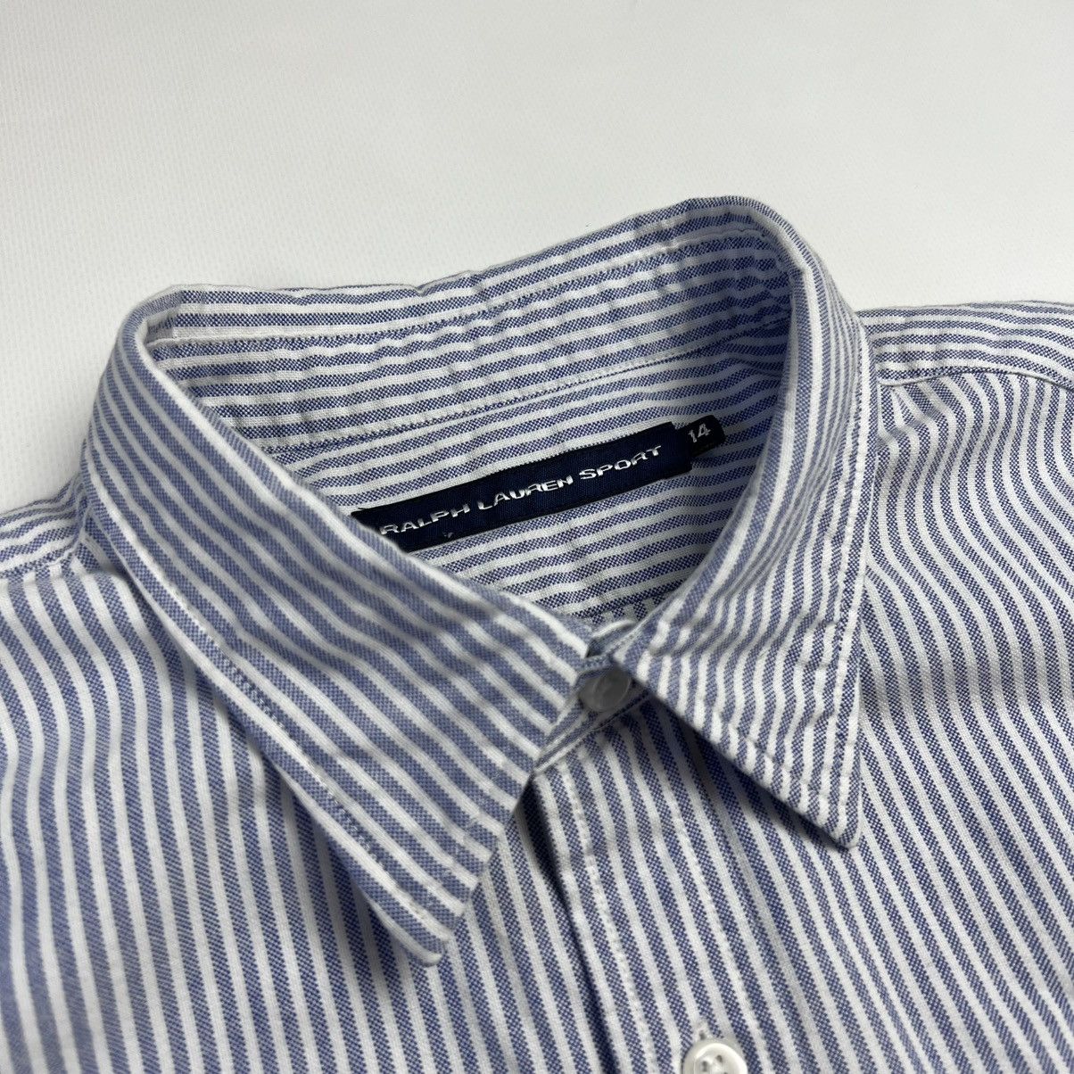 Polo Ralph Lauren × Vintage Polo Ralph Lauren stripped Oxford shirt Size XL / US 12-14 / IT 48-50 - 3 Thumbnail