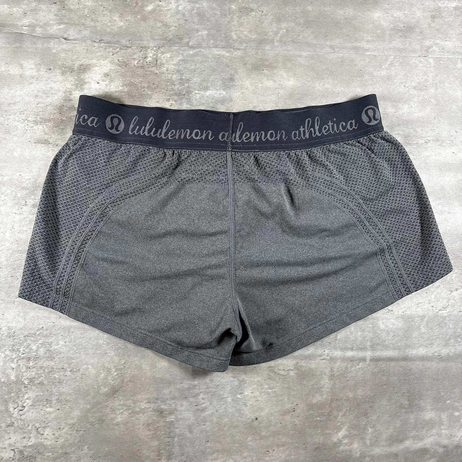 Lululemon Lululemon Athletica charcoal grey shorts Size 32" / US 10 / IT 46 - 2 Thumbnail