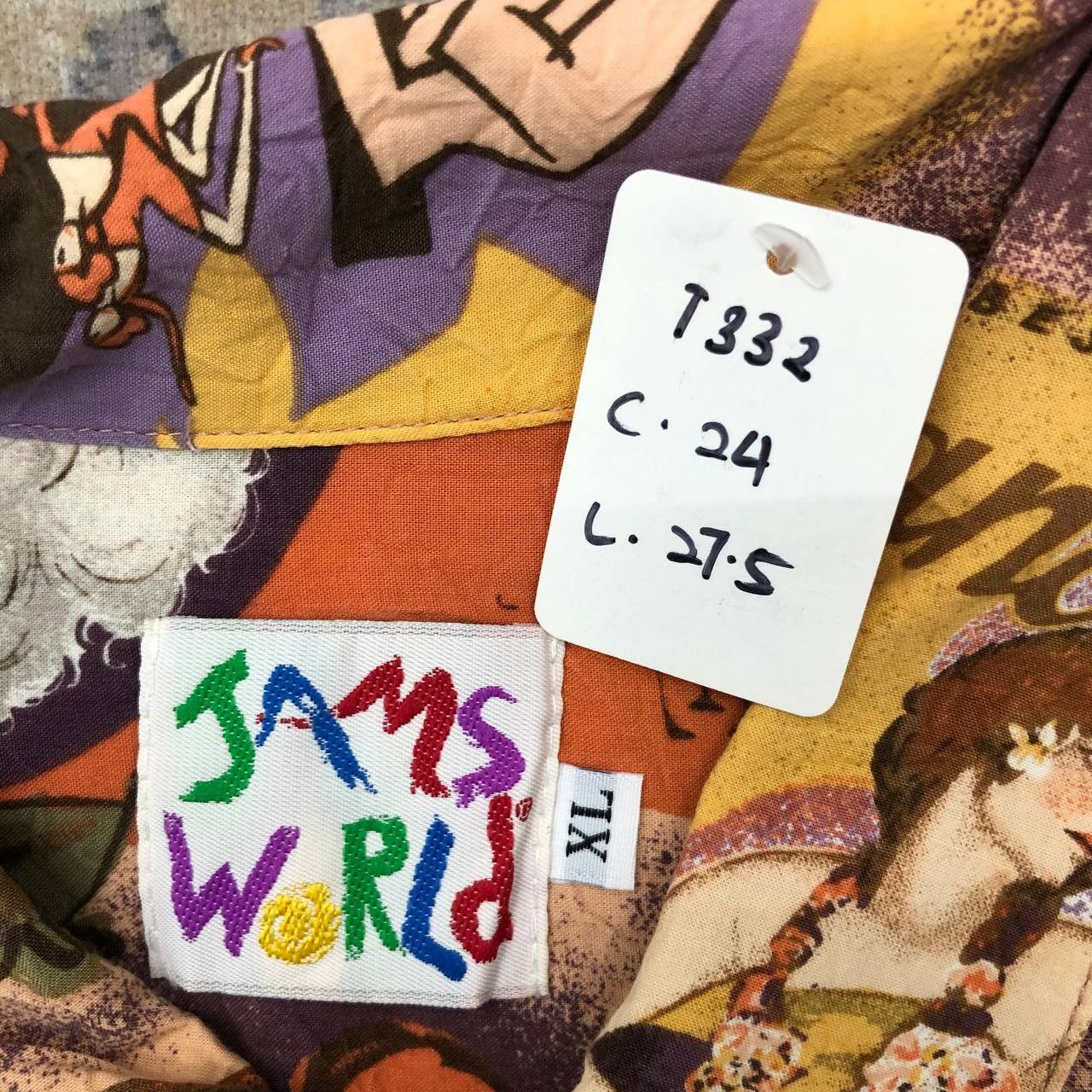 Jams World × Playboy T332 VTG JAMS WORLD X PLAYBOY DANCE BOWLING SHIRTS Size US XL / EU 56 / 4 - 5 Thumbnail