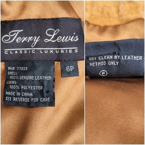 Vintage Vintage 90s y2k Camel Tan Honey Butterscotch Suede Leather B Size 28" / US 6 / IT 42 - 4 Thumbnail